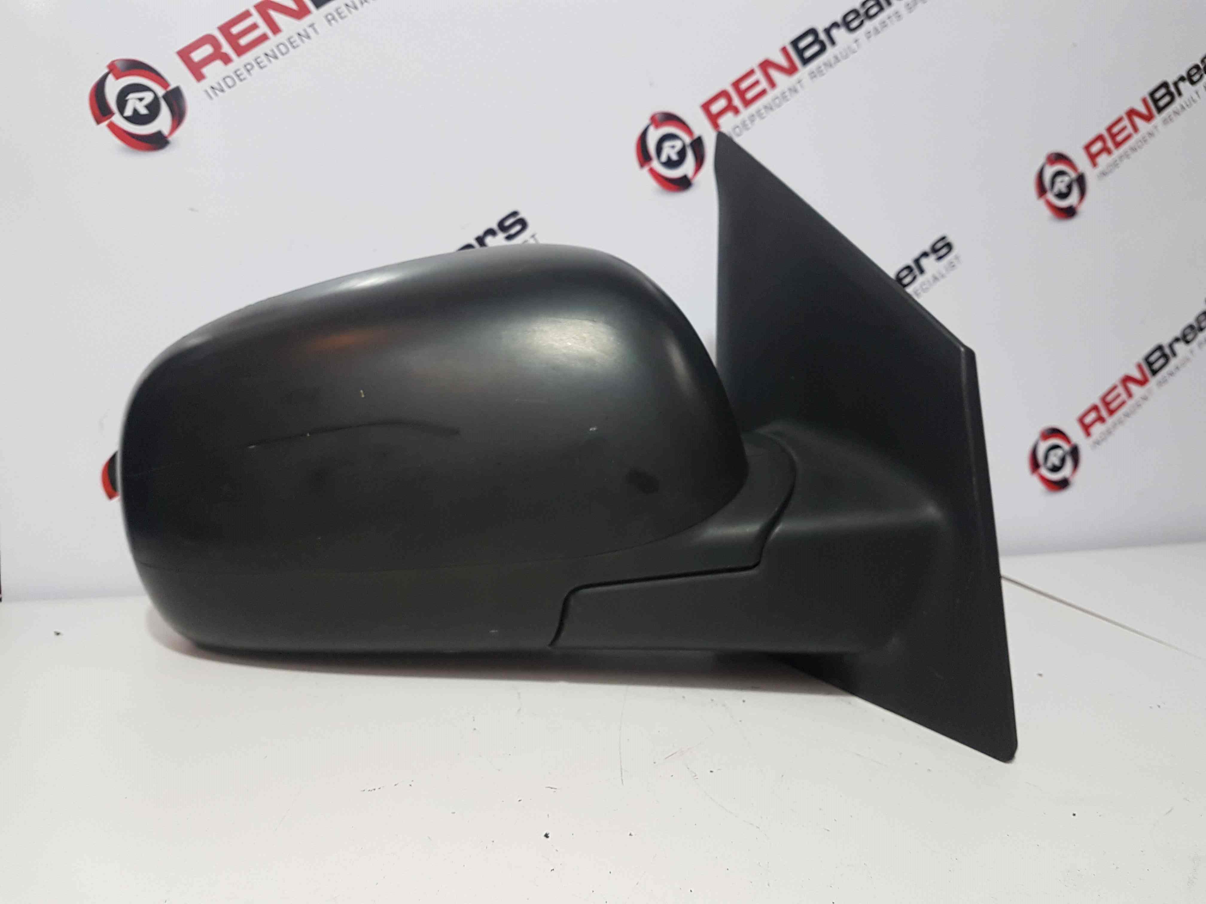 Thumb 2 Nissan Note E11 2005-2012 Drive OSF Wing Mirrror Black Cracked 