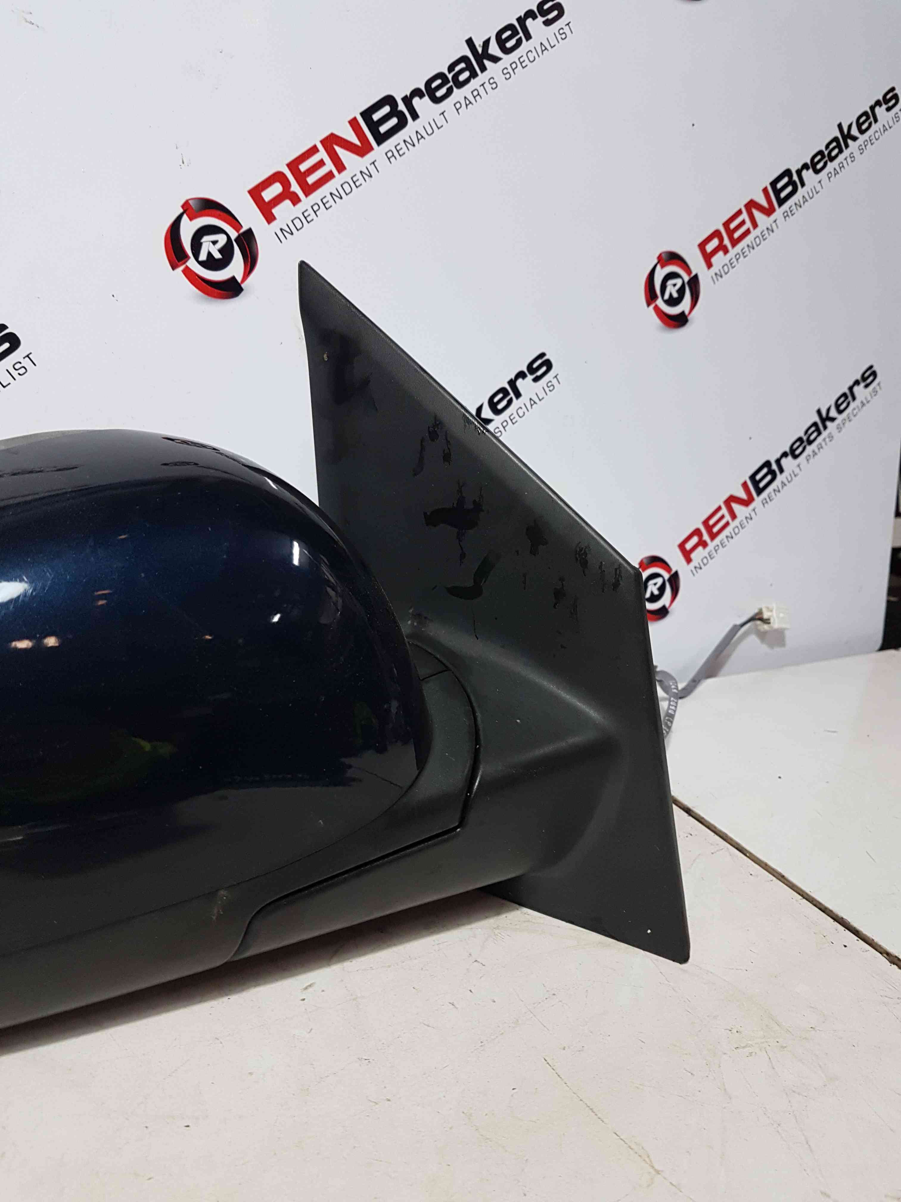 Thumb 3 Nissan Note E11 2005-2012 Driver OS Wing Mirror BW9 Dark Blue 