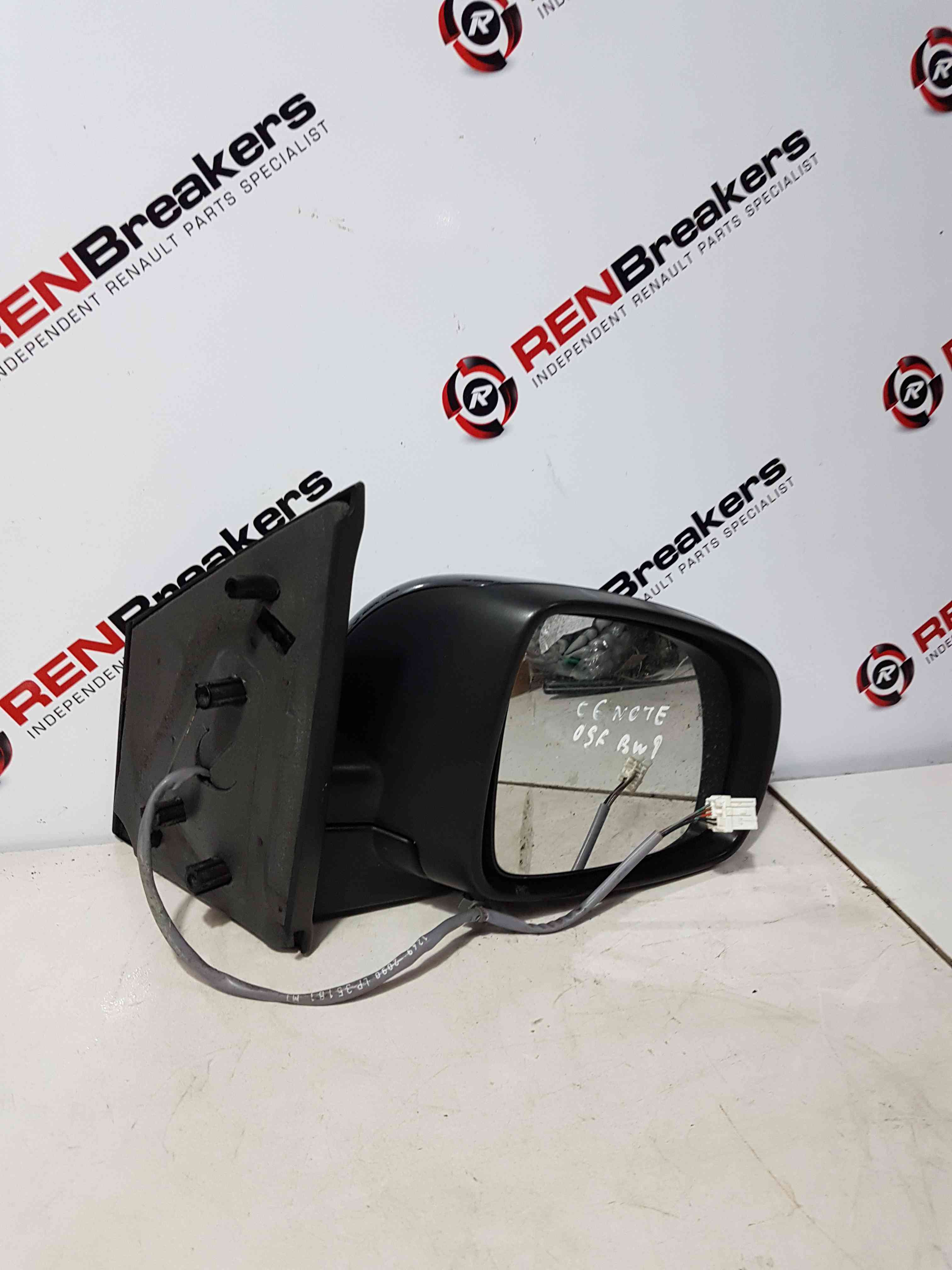 Thumb 5 Nissan Note E11 2005-2012 Driver OS Wing Mirror BW9 Dark Blue 