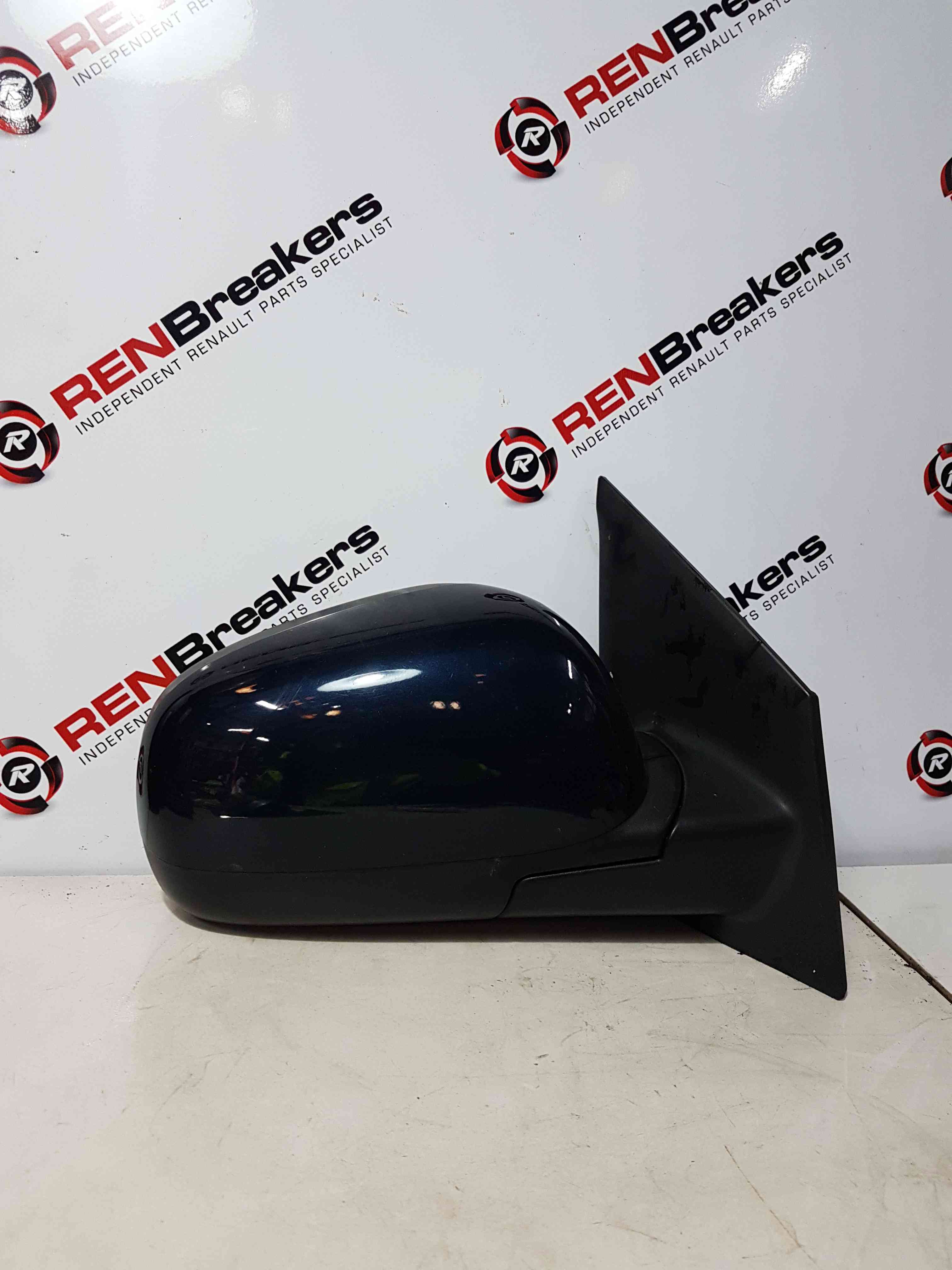 Thumb 8 Nissan Note E11 2005-2012 Driver OS Wing Mirror BW9 Dark Blue 