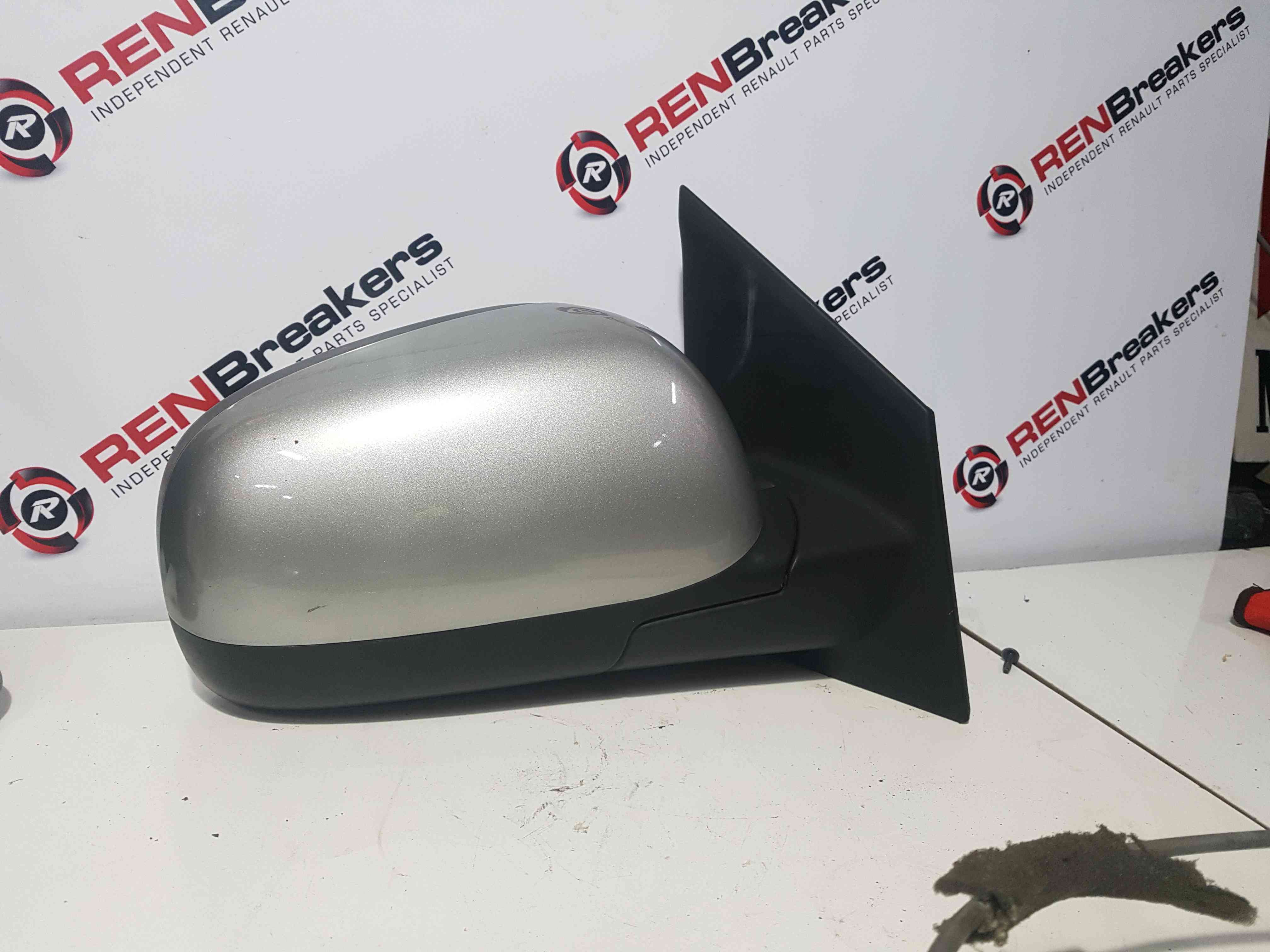 Thumb 2 Nissan Note E11 2005-2012 Driver Os Osf Wing Mirror KYO Silver Metallic