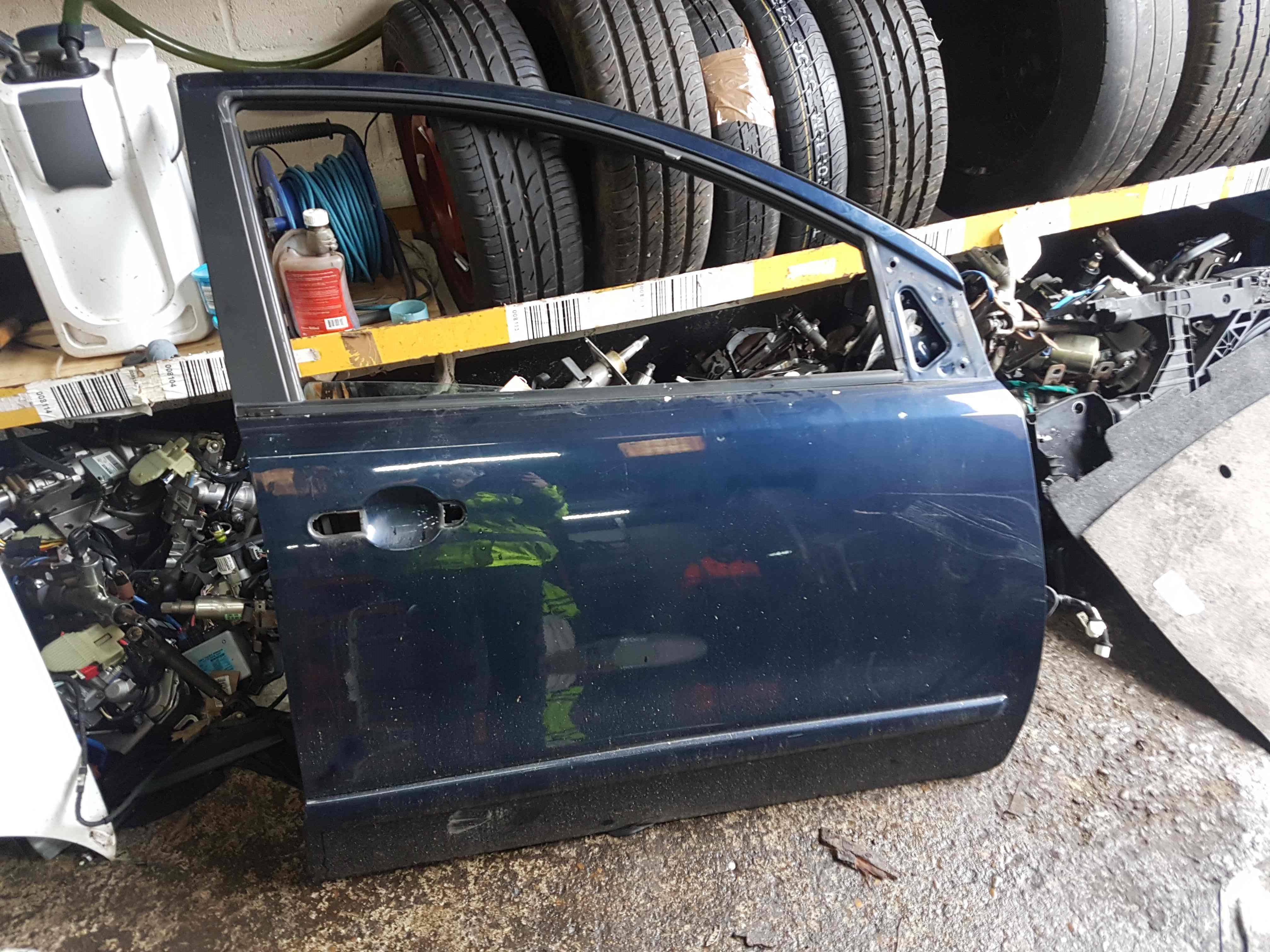 Thumb 6 Nissan Note E11 2005-2012 Drivers OSF Front Door BW9 Dark Blue 