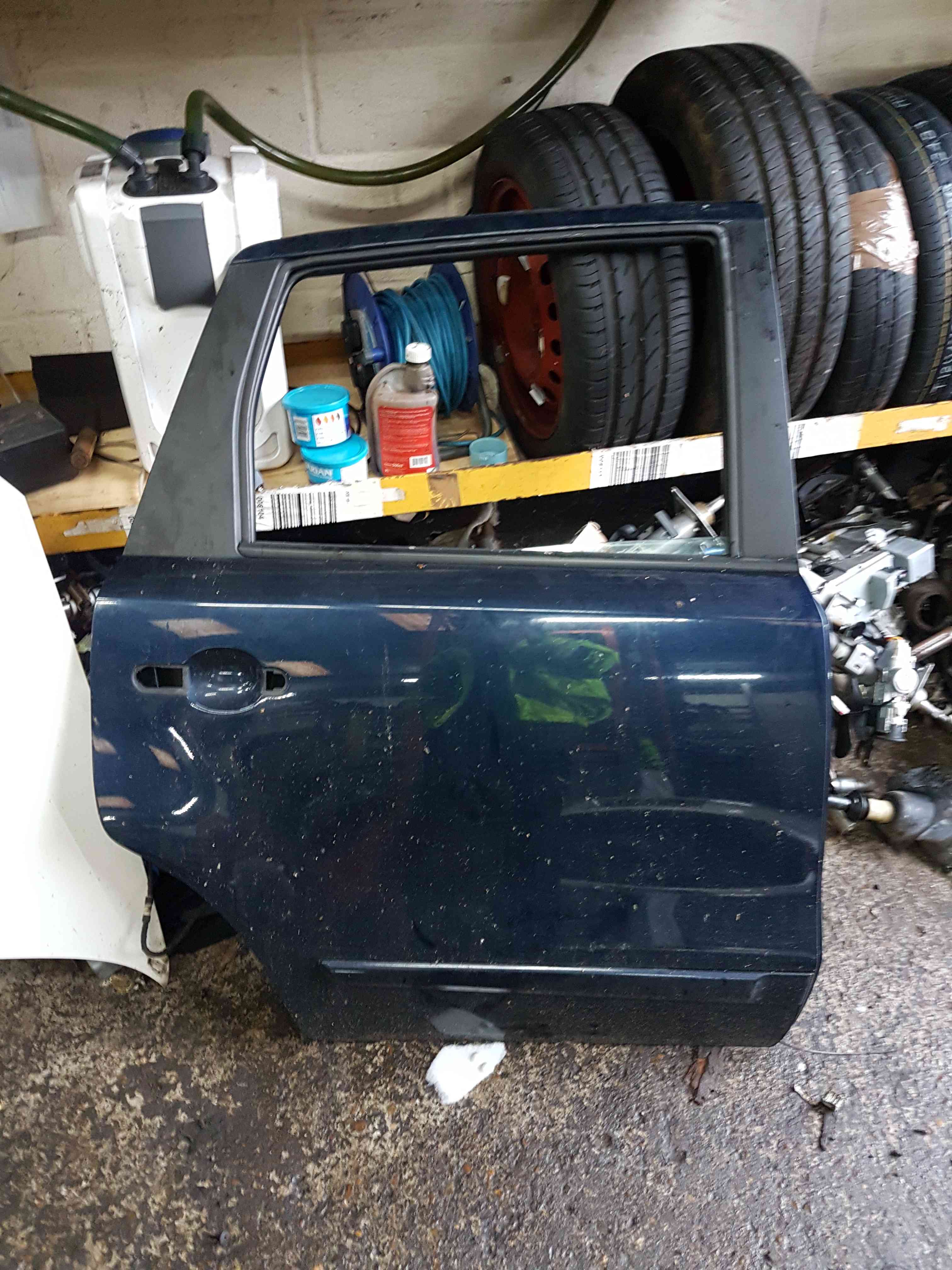 Thumb 6 Nissan Note E11 2005-2012 Drivers OSR Rear Door BW9 Dark Blue 