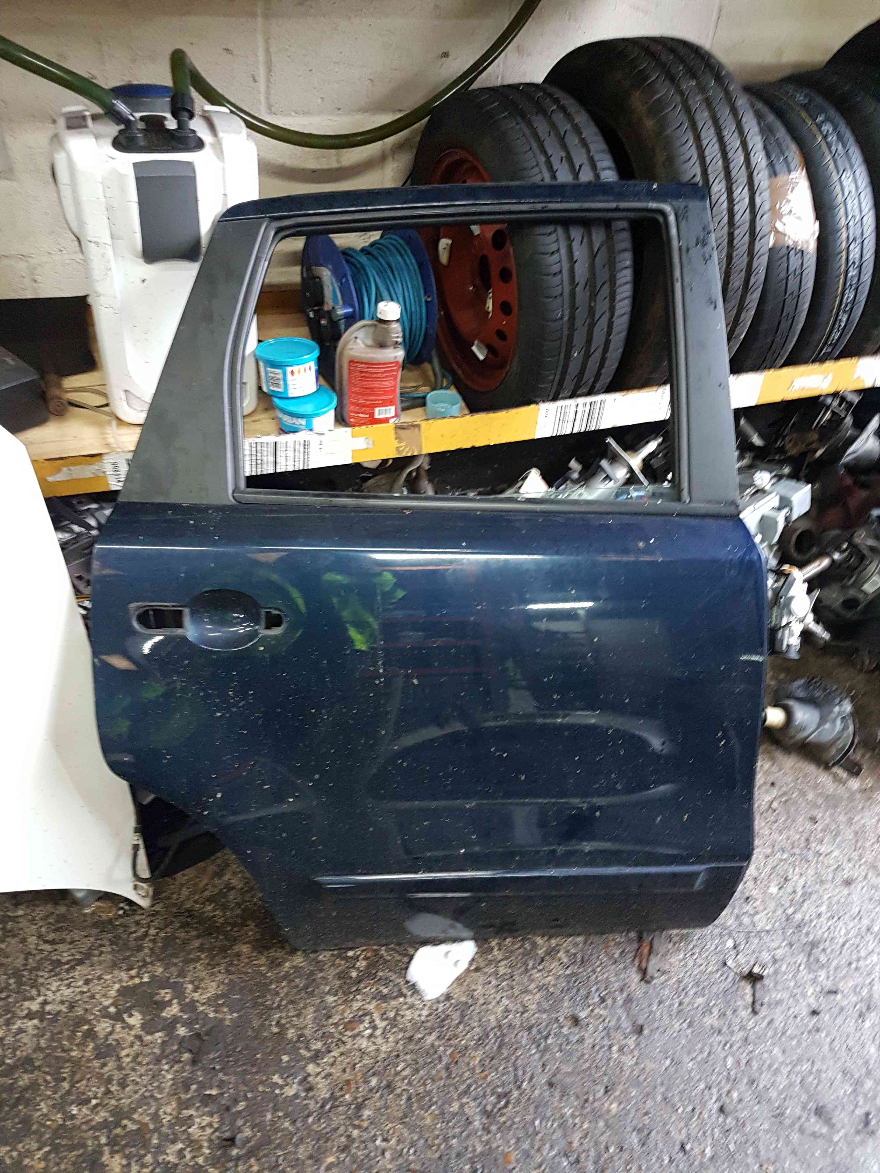 Thumb 8 Nissan Note E11 2005-2012 Drivers OSR Rear Door BW9 Dark Blue 