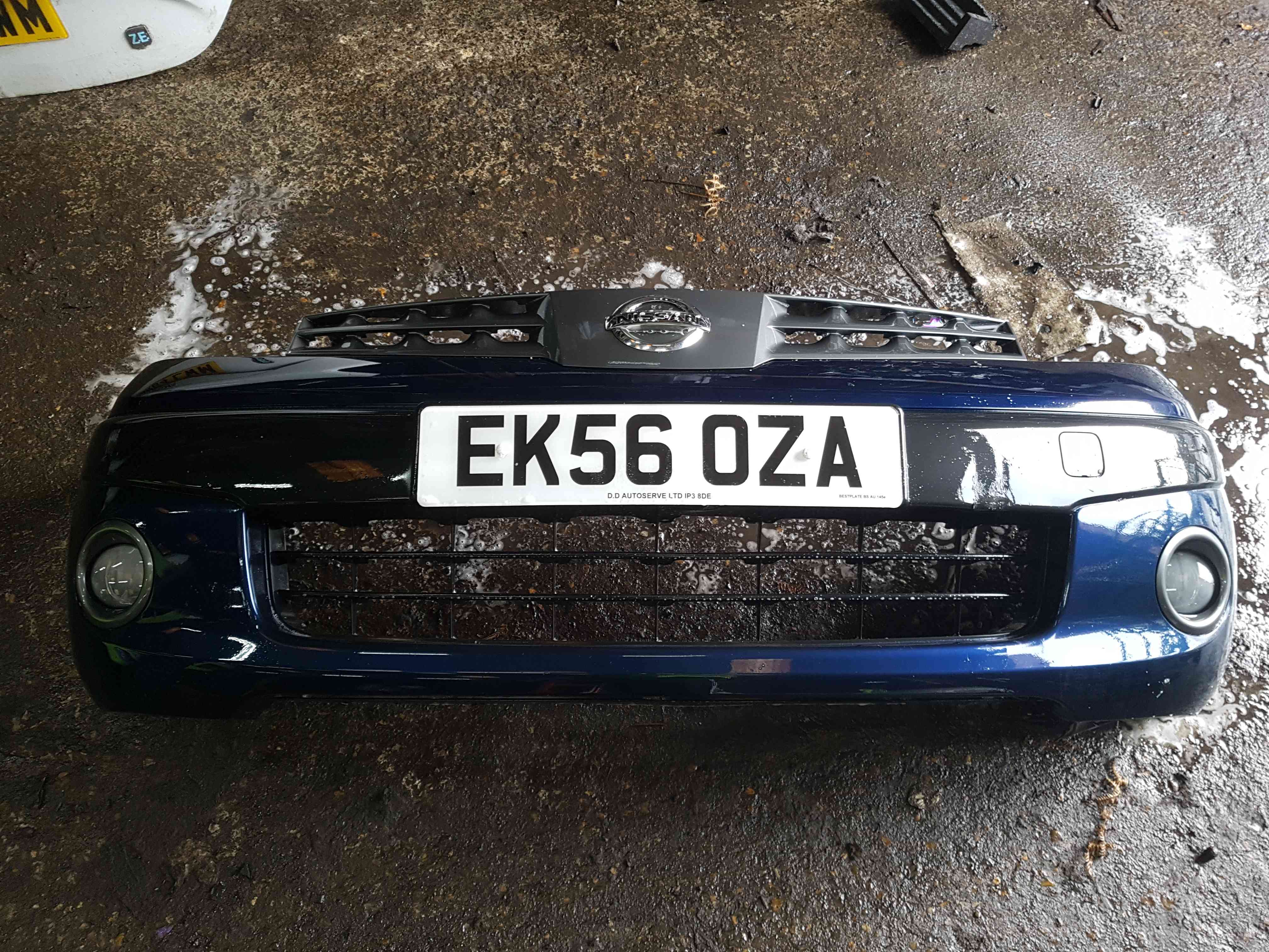 Thumb 2 Nissan Note E11 2005-2012 Front Bumper Blue BW9