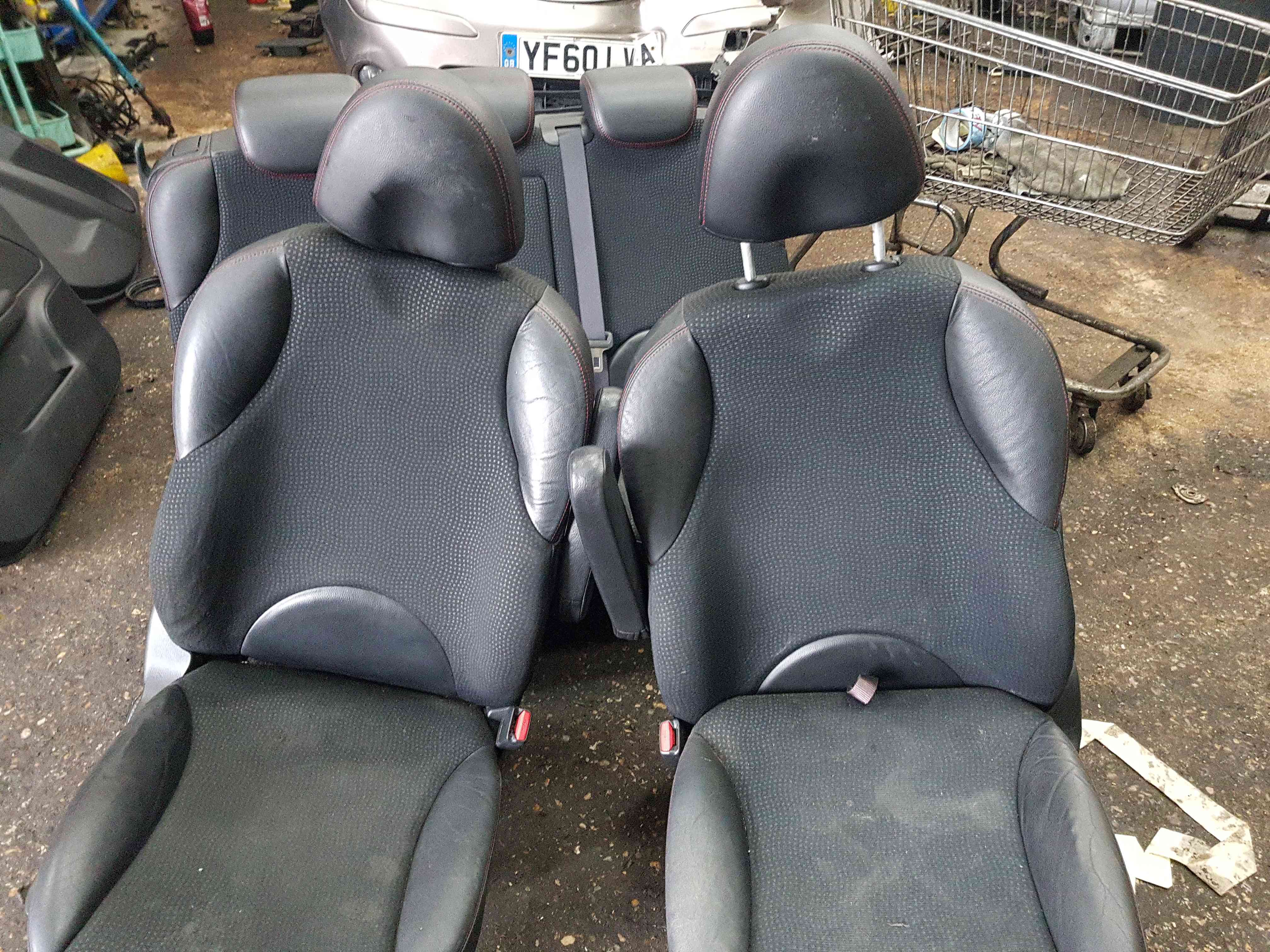 Thumb 9 Nissan Note E11 2005-2012 Interior SET Chairs Seats Half Leather 4 Door Cards