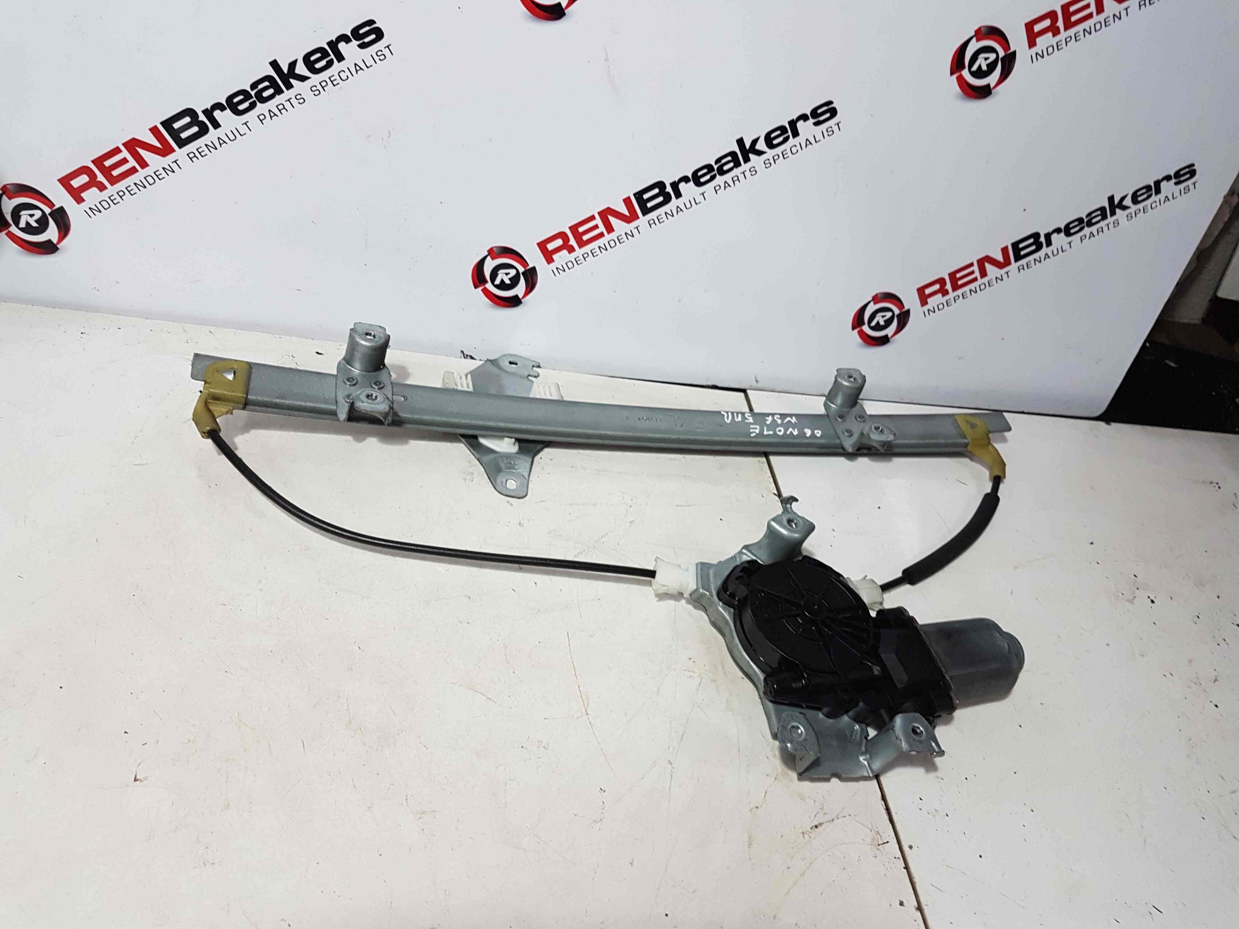 Thumb 2 Nissan Note E11 2005-2012 Passenger NSF Window Motor + Regulator 5Dr