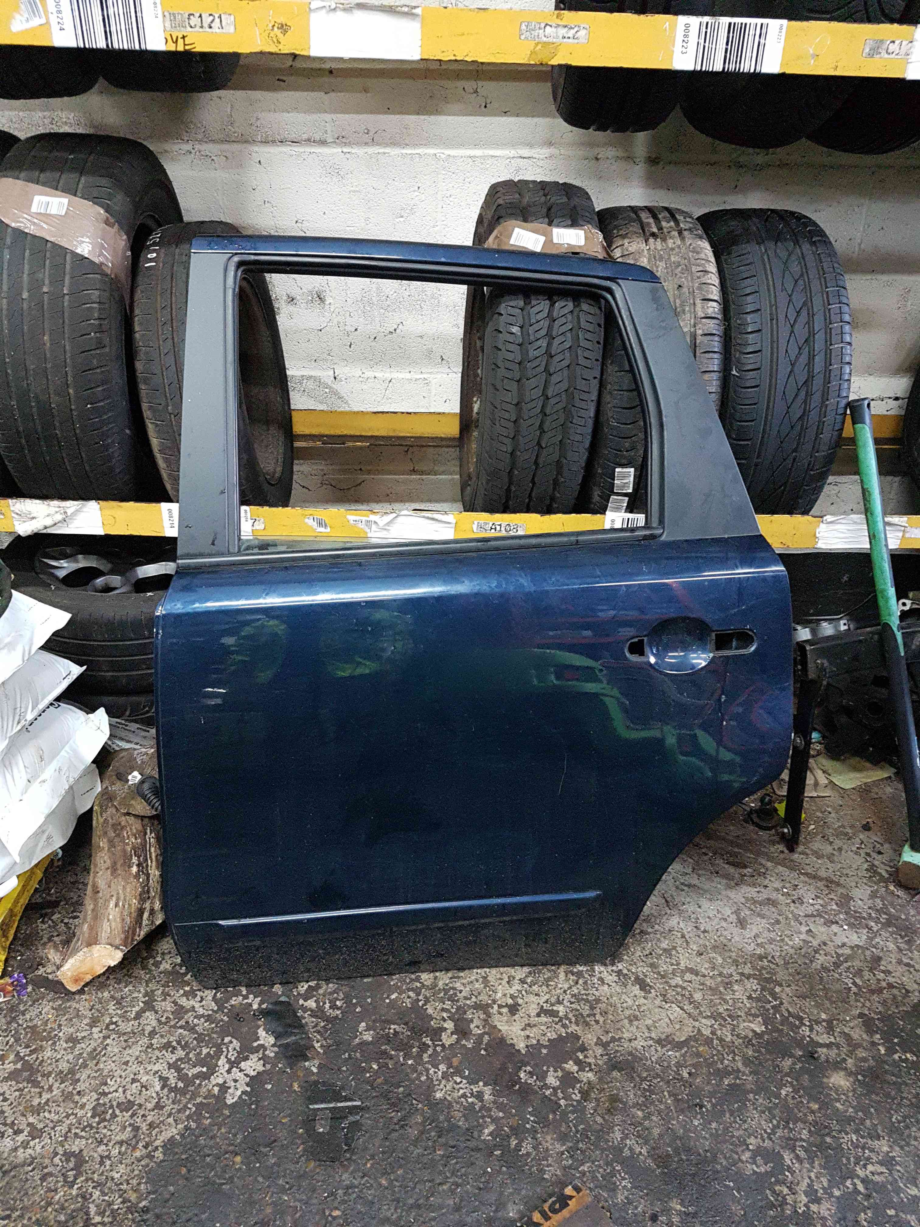 Thumb 3 Nissan Note E11 2005-2012 Passenger NSR Rear Door BW9 Dark Blue 