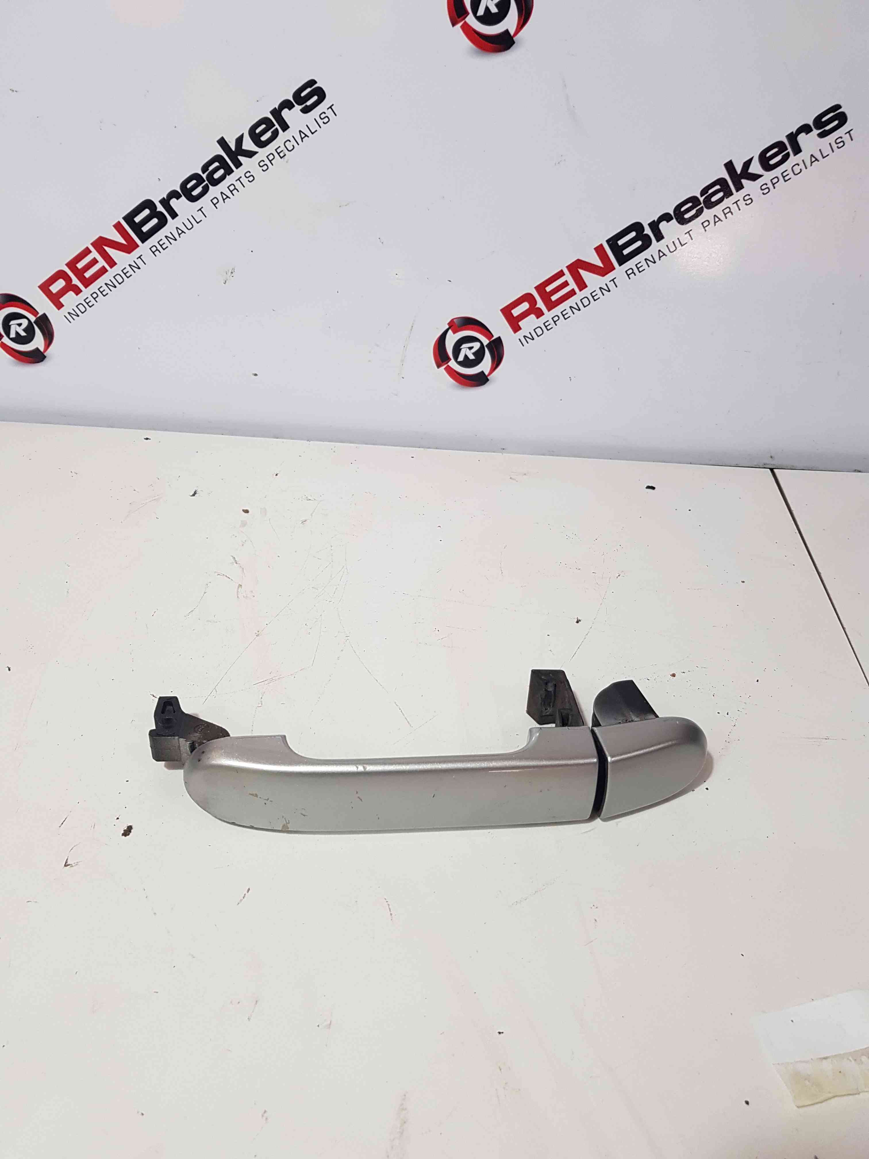 Thumb 2 Nissan Note E11 2005-2012 Passenger NSR Rear Exterior Handle Silver KY0g KY0