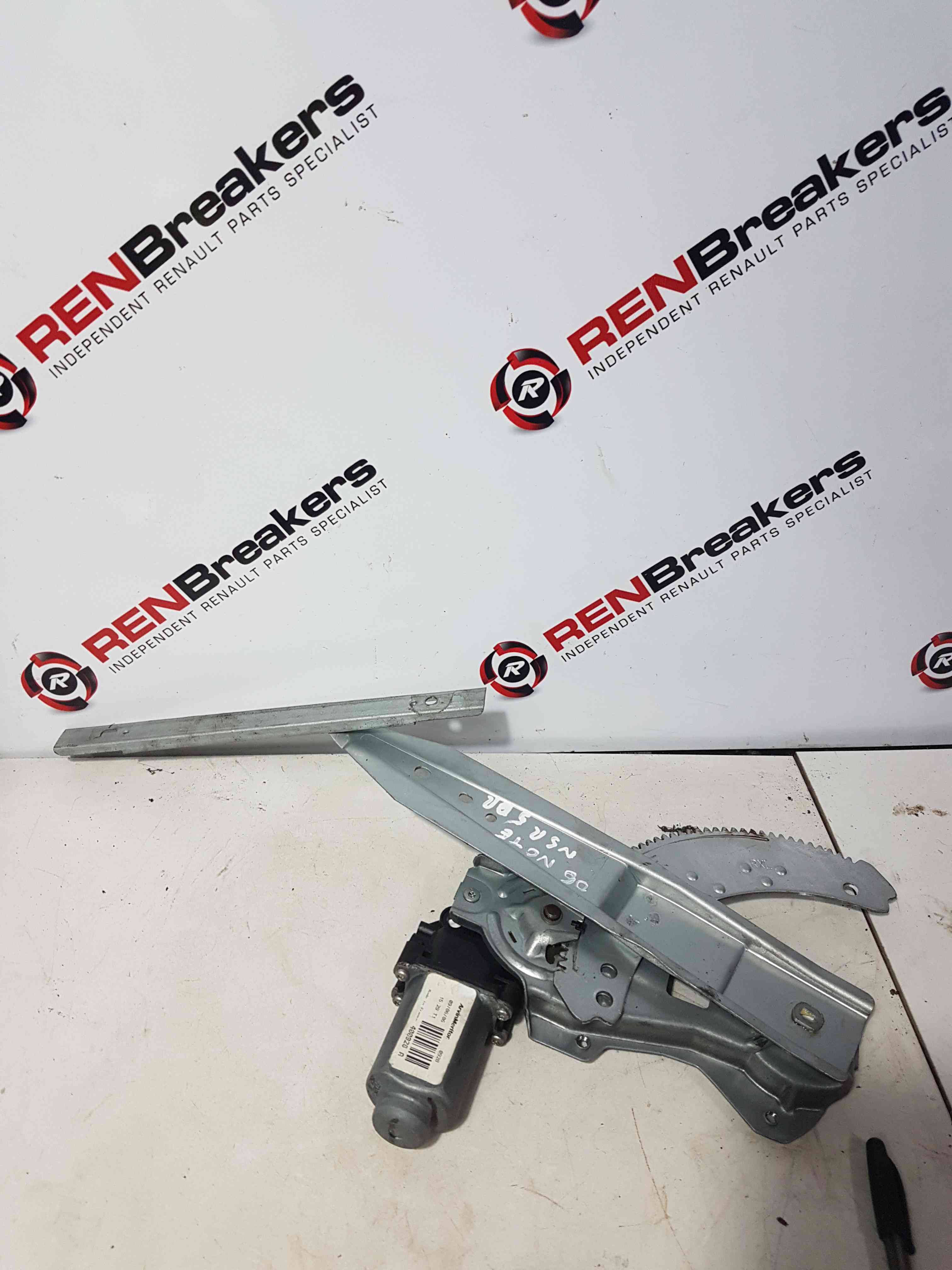 Thumb 6 Nissan Note E11 2005-2012 Passenger NSR Rear Window Motor + Regulator