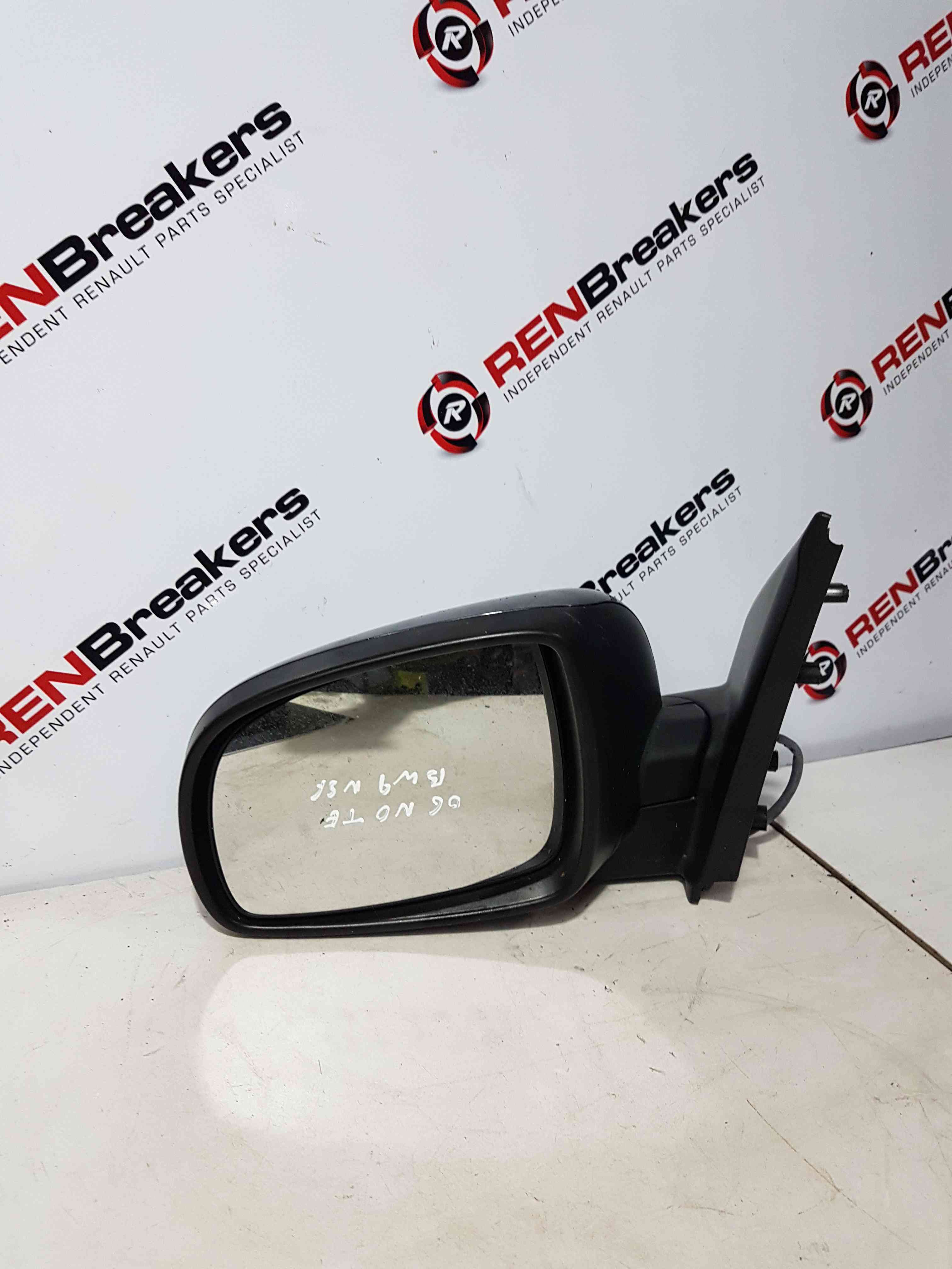 Thumb 4 Nissan Note E11 2005-2012 Passenger NS Wing Mirror BW9 Dark Blue 