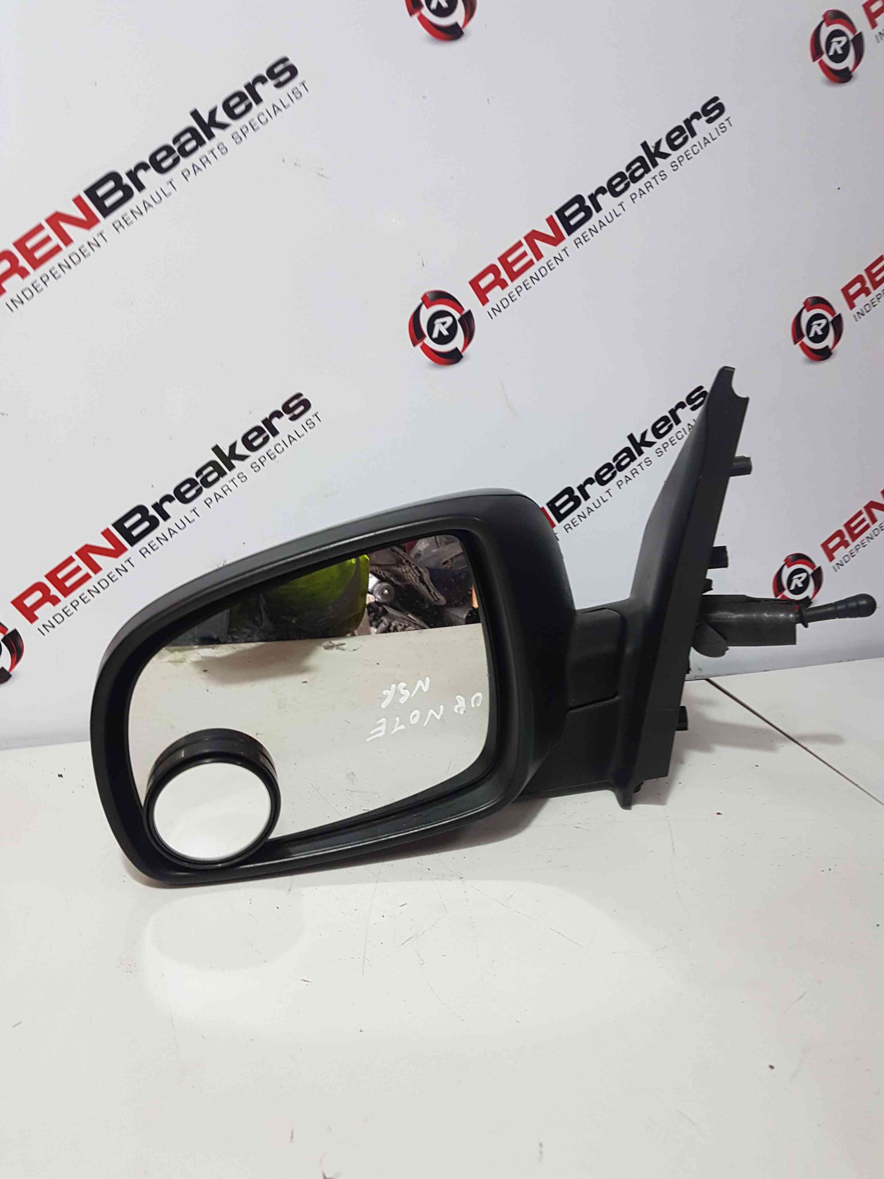 Thumb 3 Nissan Note E11 2005-2012 Passenger Ns Wing Mirror Black Manual