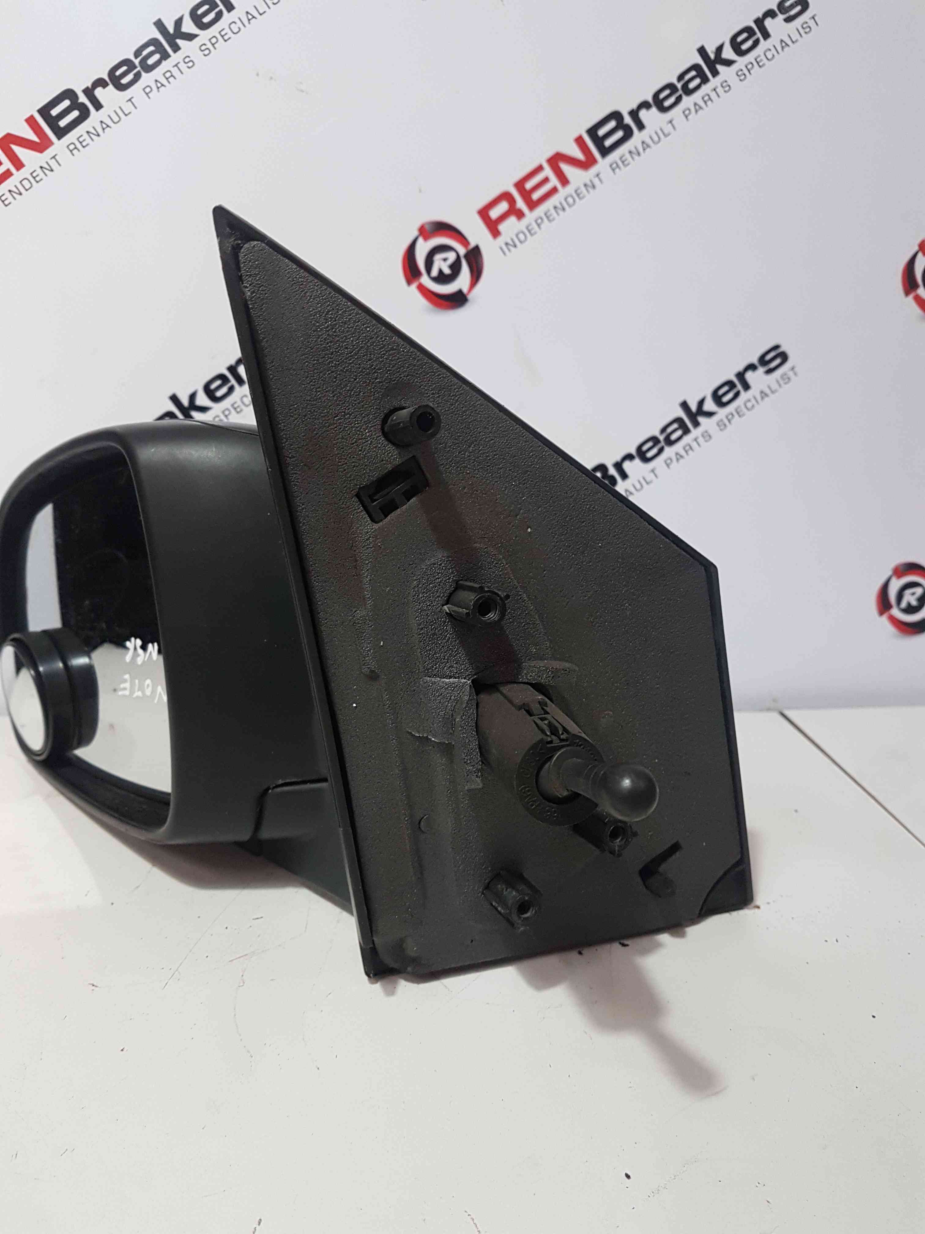 Thumb 5 Nissan Note E11 2005-2012 Passenger Ns Wing Mirror Black Manual