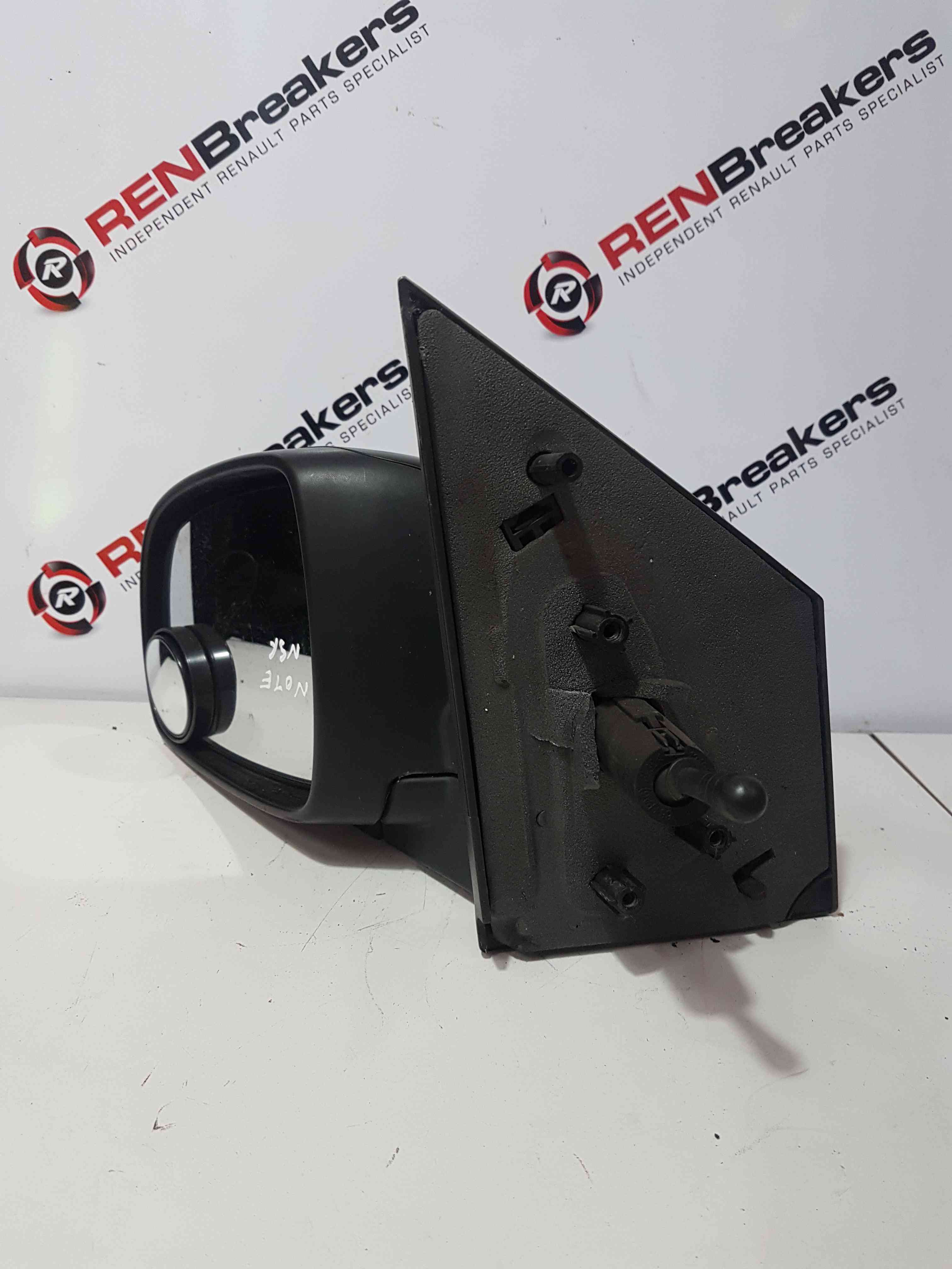 Thumb 7 Nissan Note E11 2005-2012 Passenger Ns Wing Mirror Black Manual