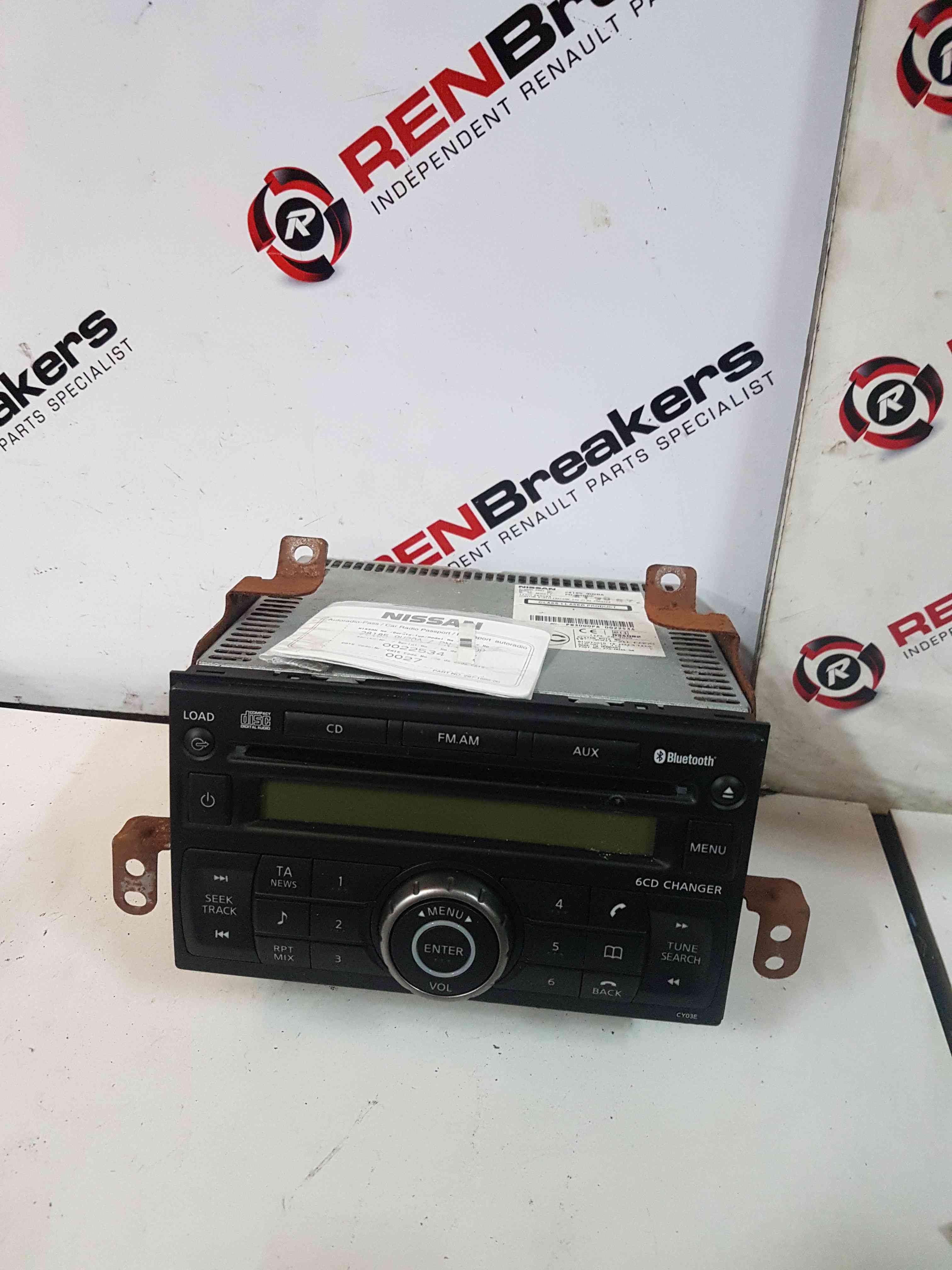 Thumb 2 Nissan Note E11 2005-2012 Radio Cd Player + Code 281859U20A