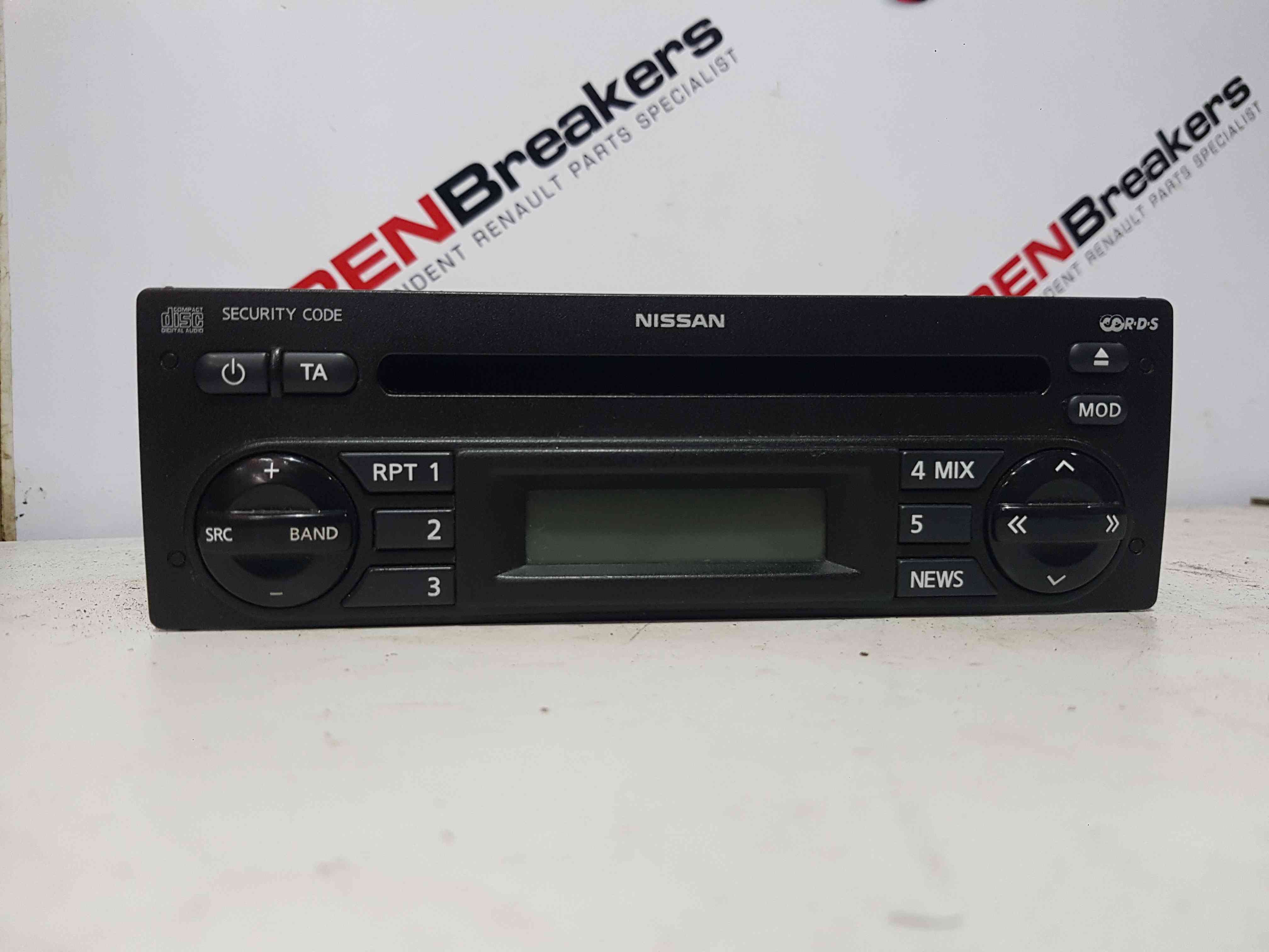 Thumb 2 Nissan Note E11 2005-2012 Radio Cd Player 7645389318 + Code