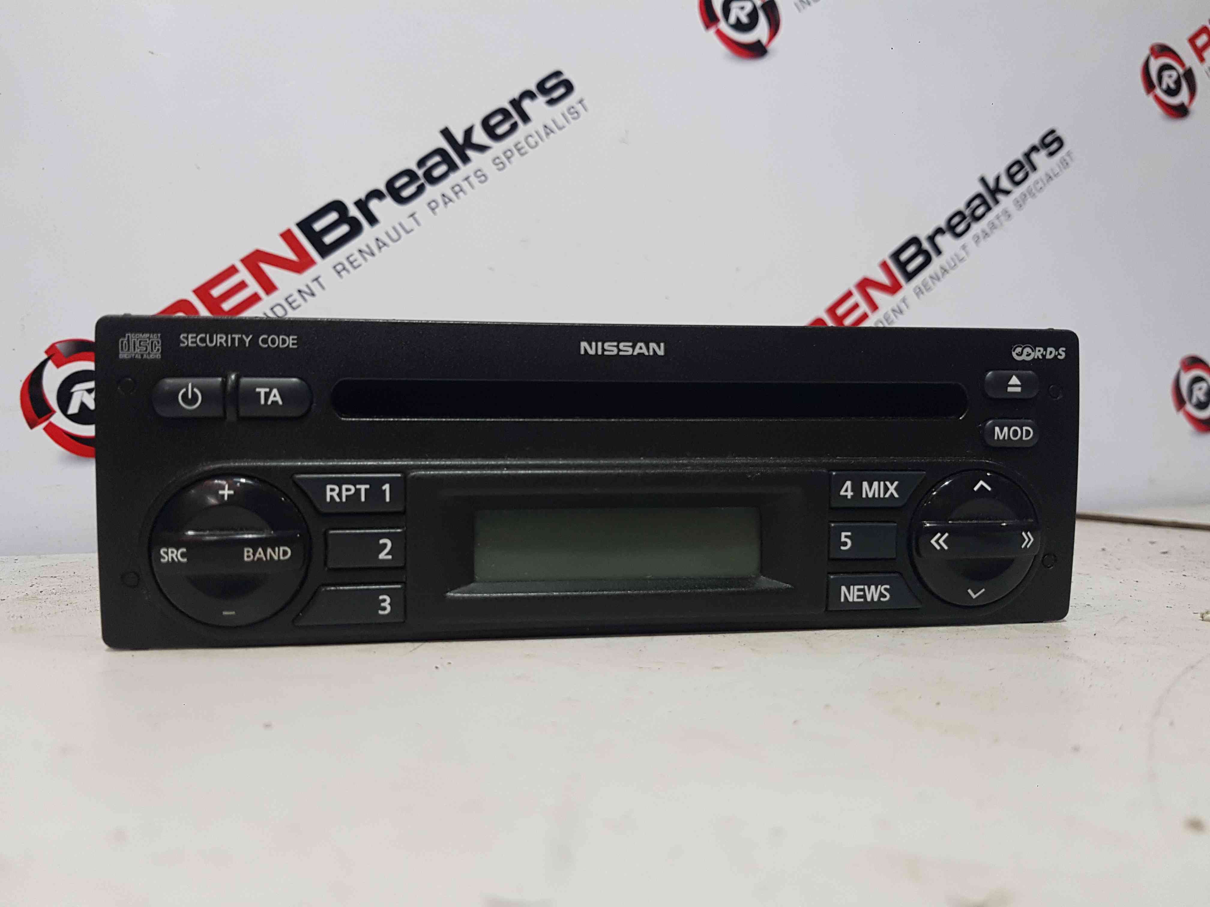 Thumb 11 Nissan Note E11 2005-2012 Radio Cd Player 7645389318 + Code