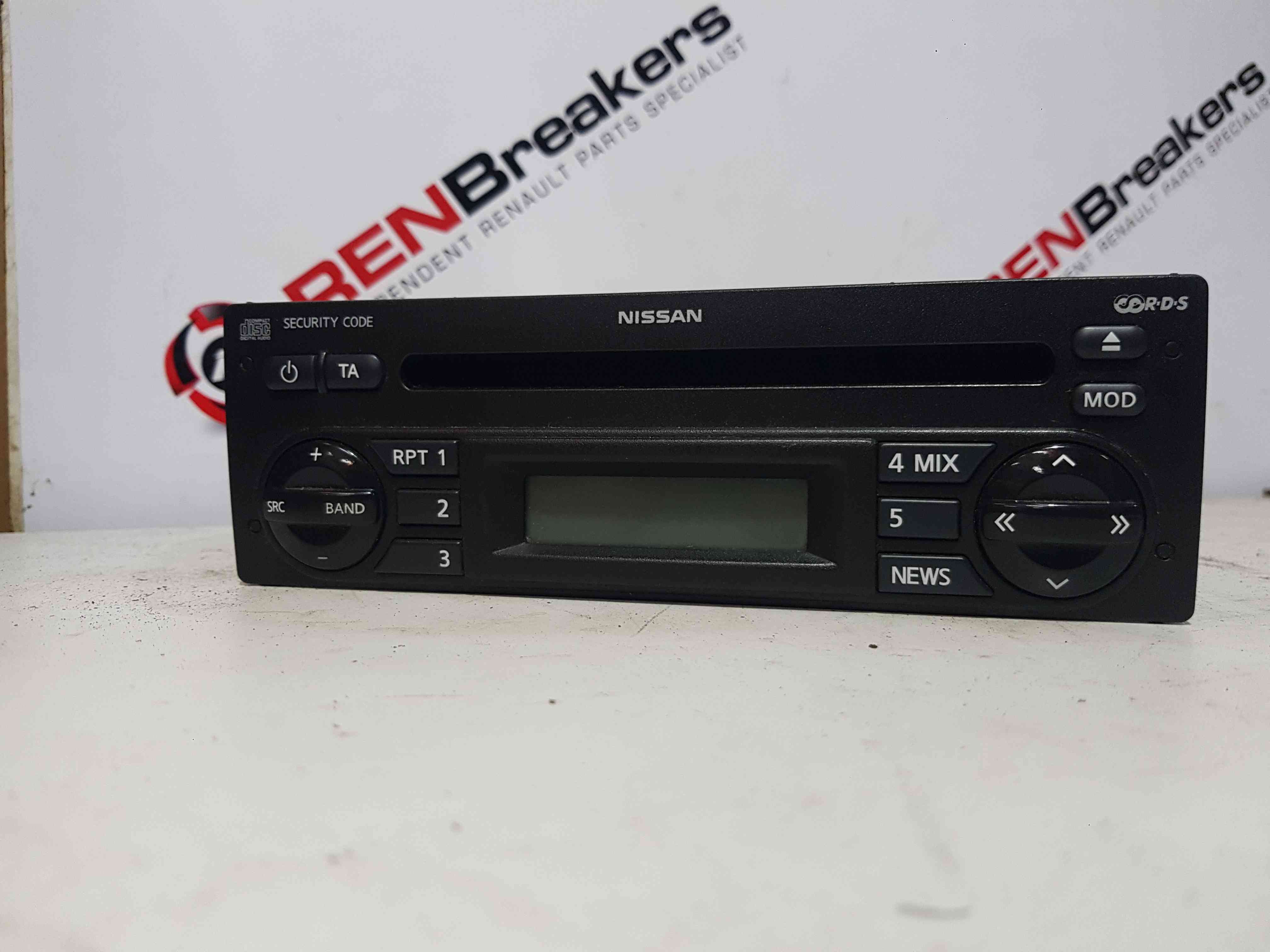 Thumb 3 Nissan Note E11 2005-2012 Radio Cd Player 7645389318 + Code