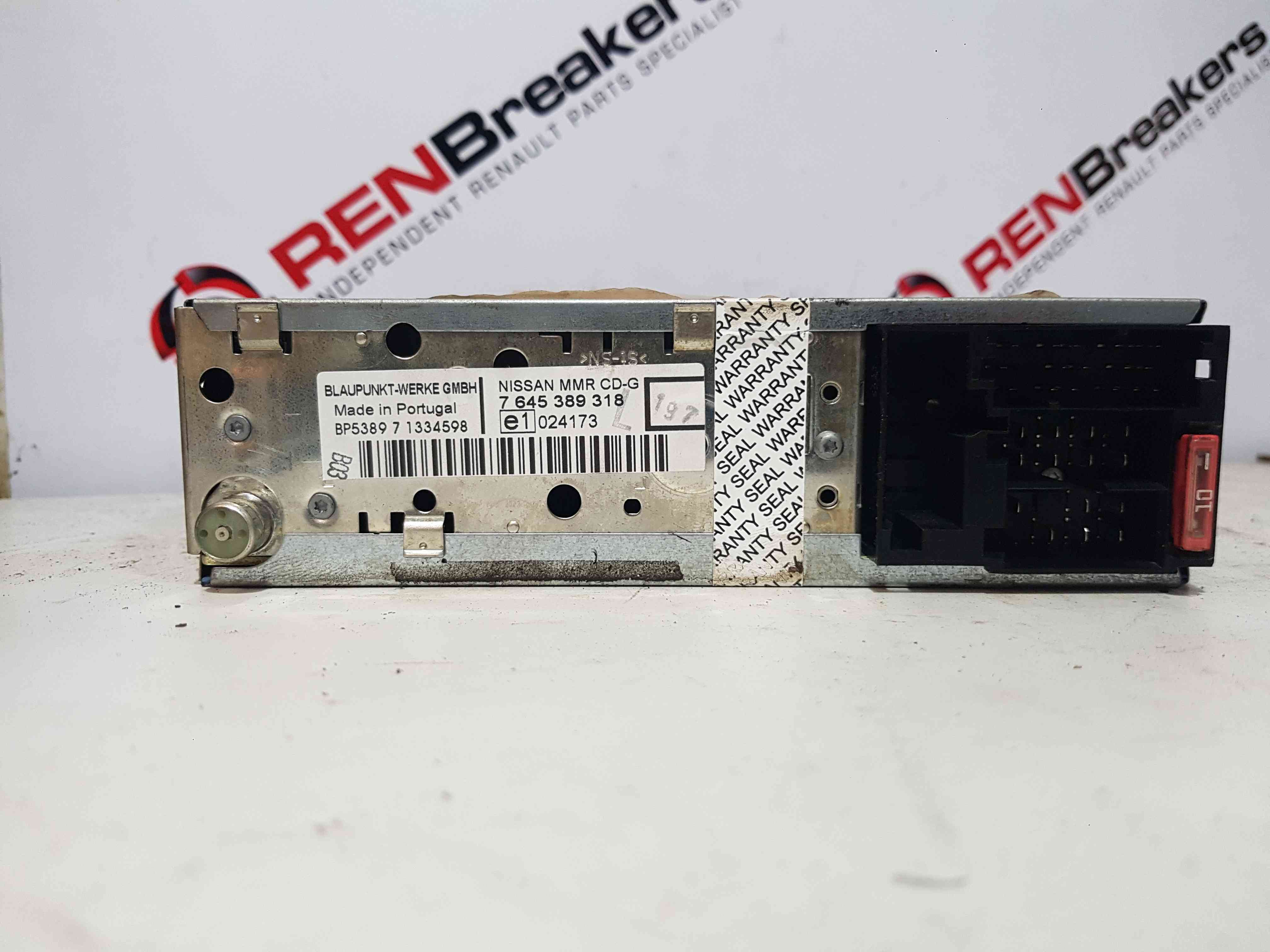 Thumb 6 Nissan Note E11 2005-2012 Radio Cd Player 7645389318 + Code