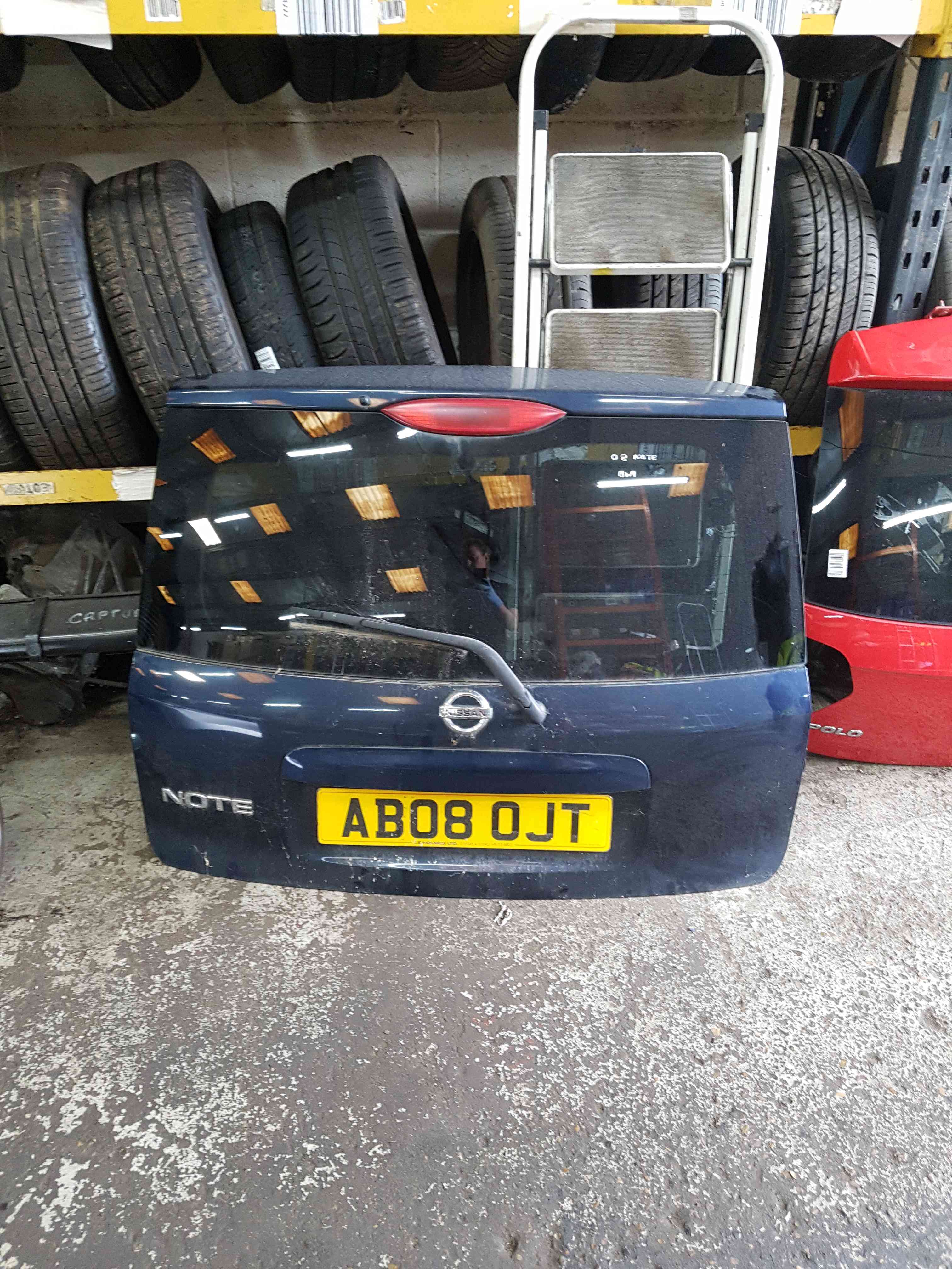 Thumb 2 Nissan Note E11 2005-2012 Rear Boot Bootlid Tailgate Dark Blue BW9