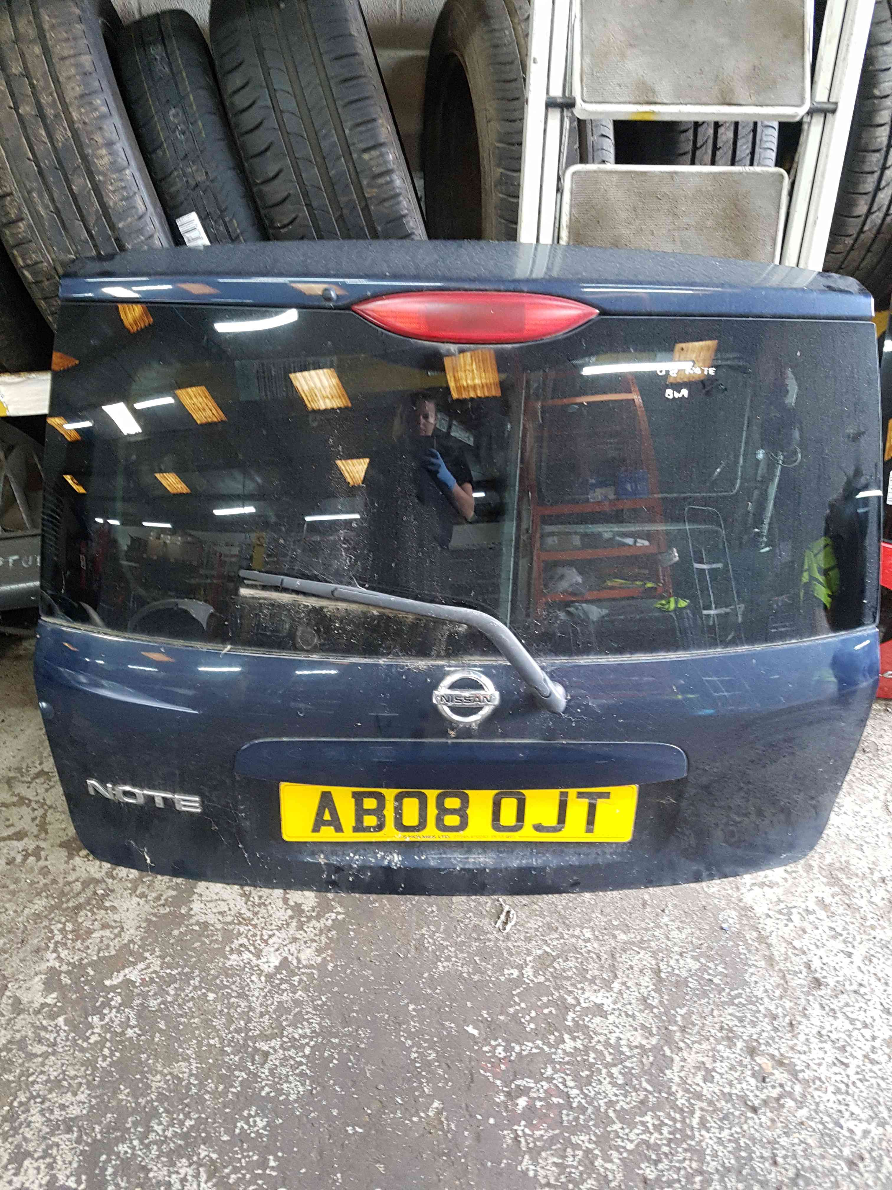 Thumb 3 Nissan Note E11 2005-2012 Rear Boot Bootlid Tailgate Dark Blue BW9