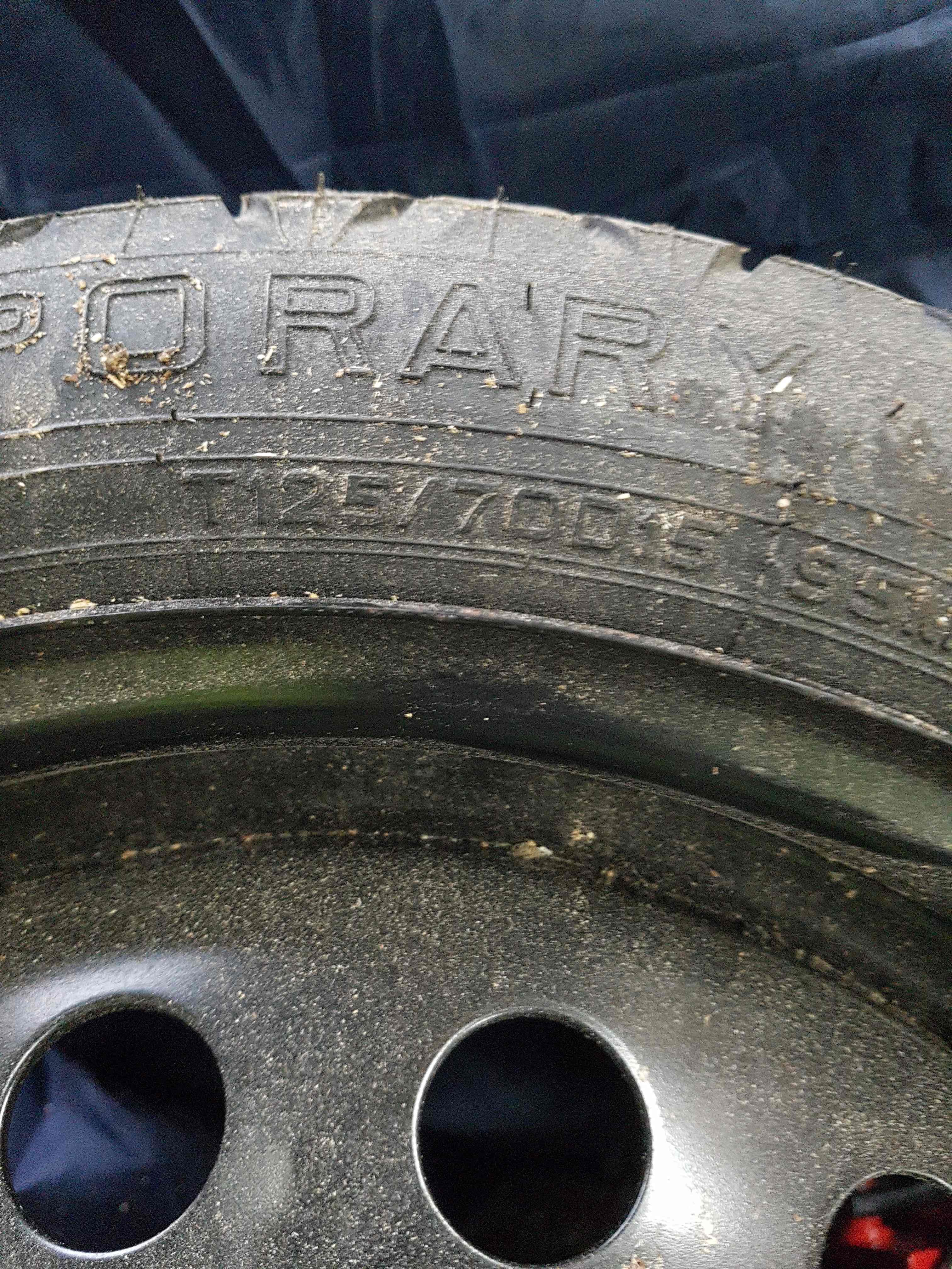 Thumb 5 Nissan Note E11 2005-2012 Space Saver Wheel 125 70 15