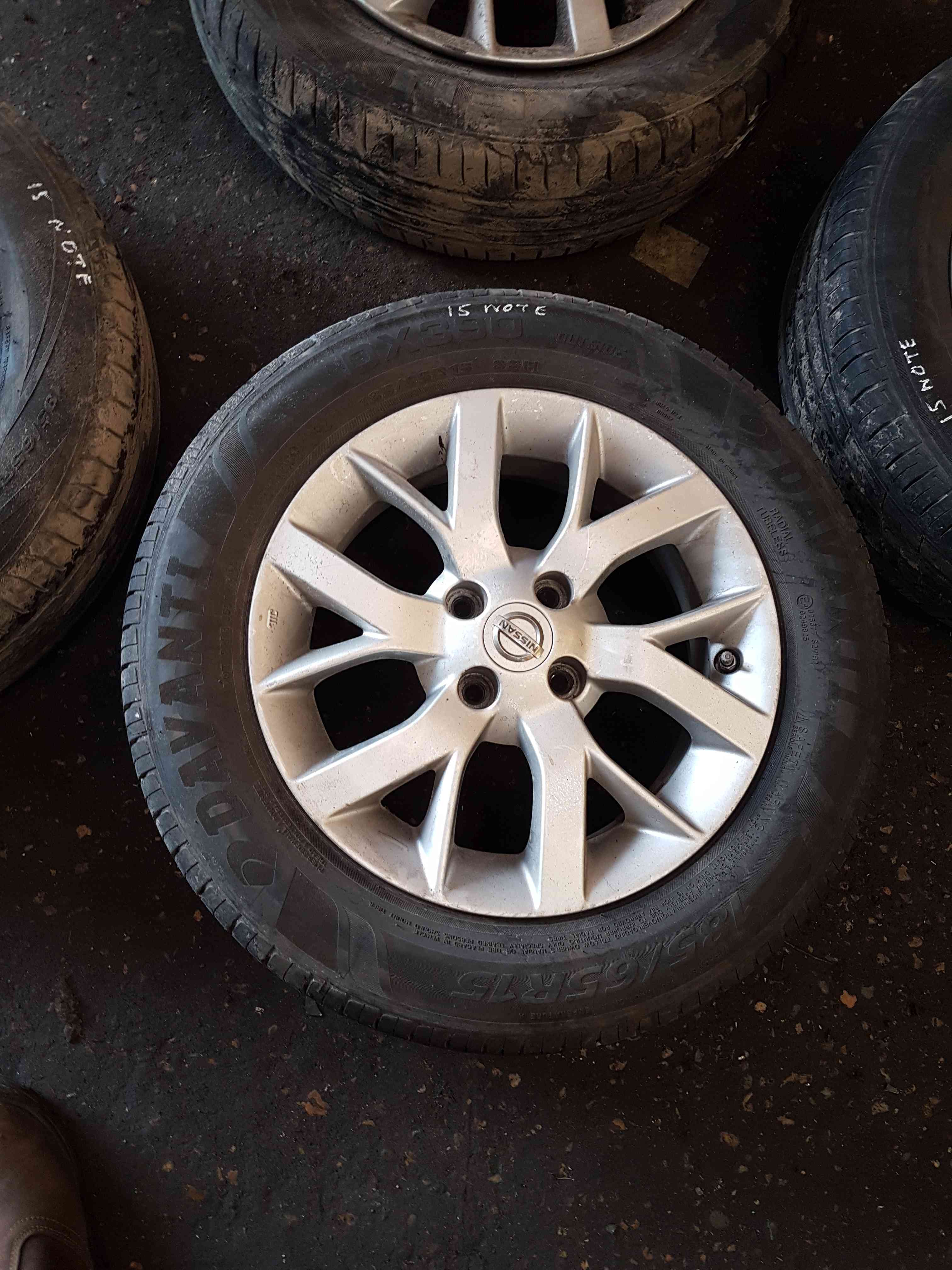 Thumb 3 Nissan Note E12 2013-2017 Alloy Wheels X1 185 65 16Inch N5201JDOT 4/5