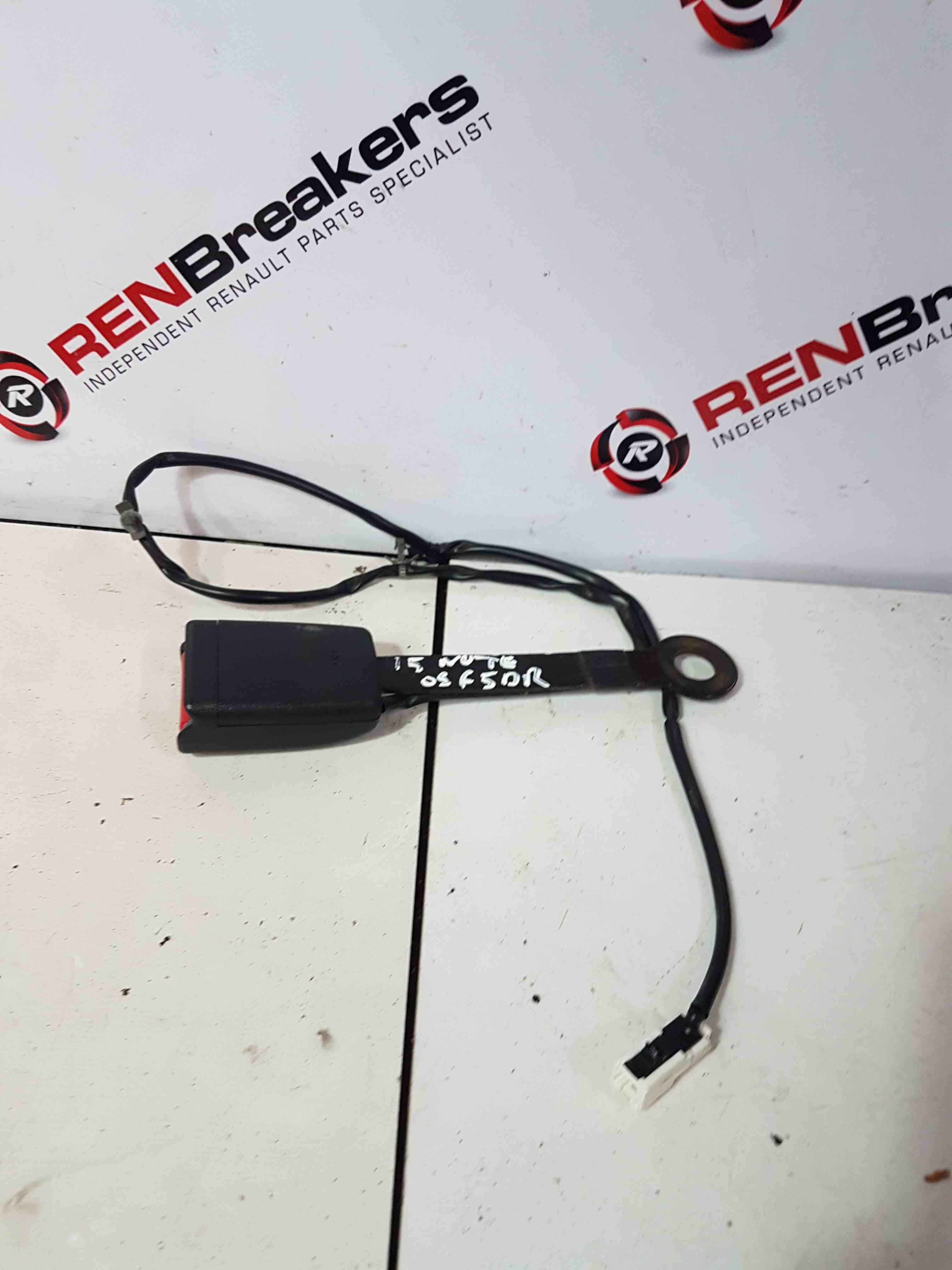 Thumb 6 Nissan Note E12 2013-2017 Drivers OSF Front Seat Belt Buckle Anchor Clip