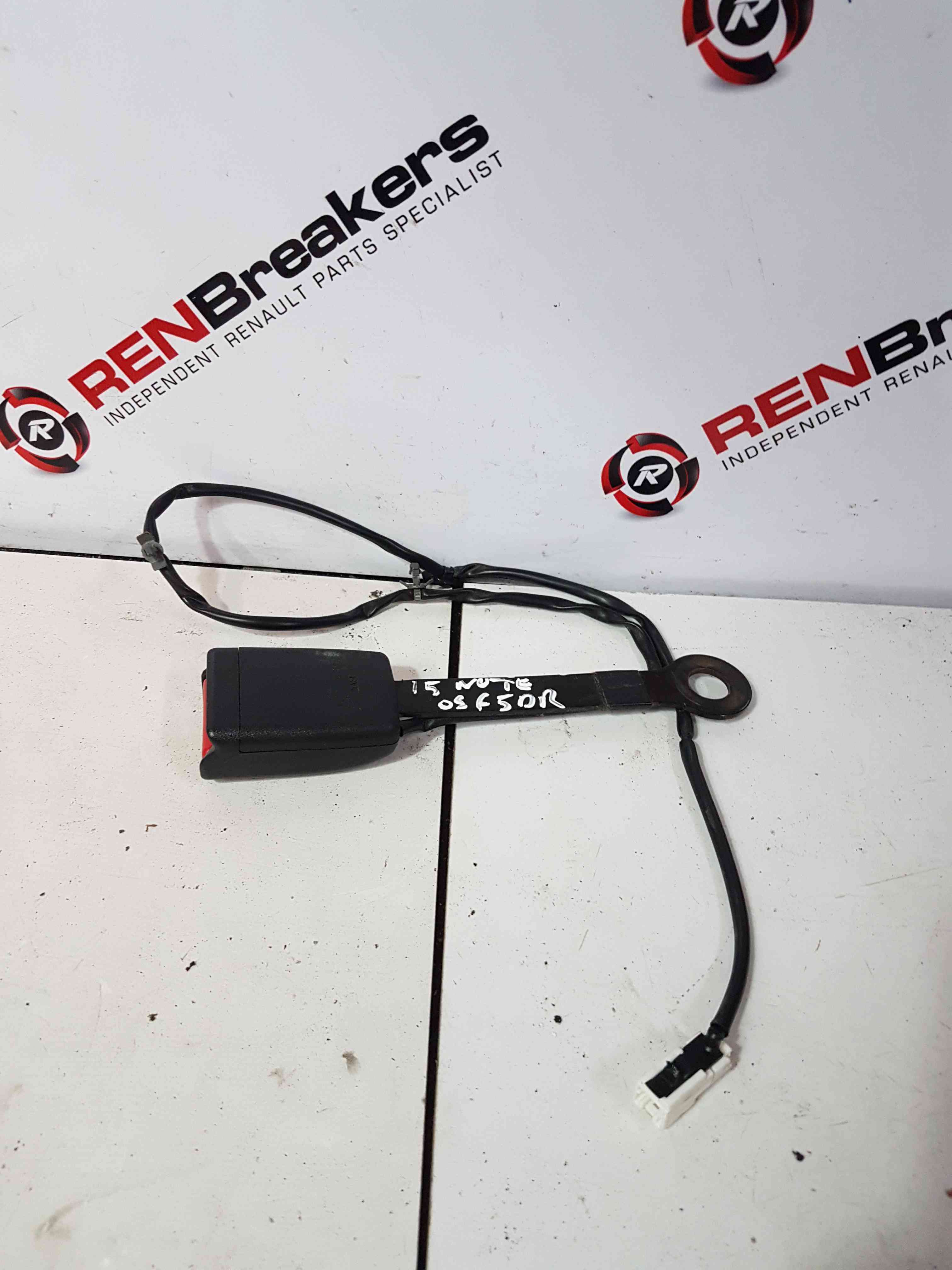 Thumb 7 Nissan Note E12 2013-2017 Drivers OSF Front Seat Belt Buckle Anchor Clip