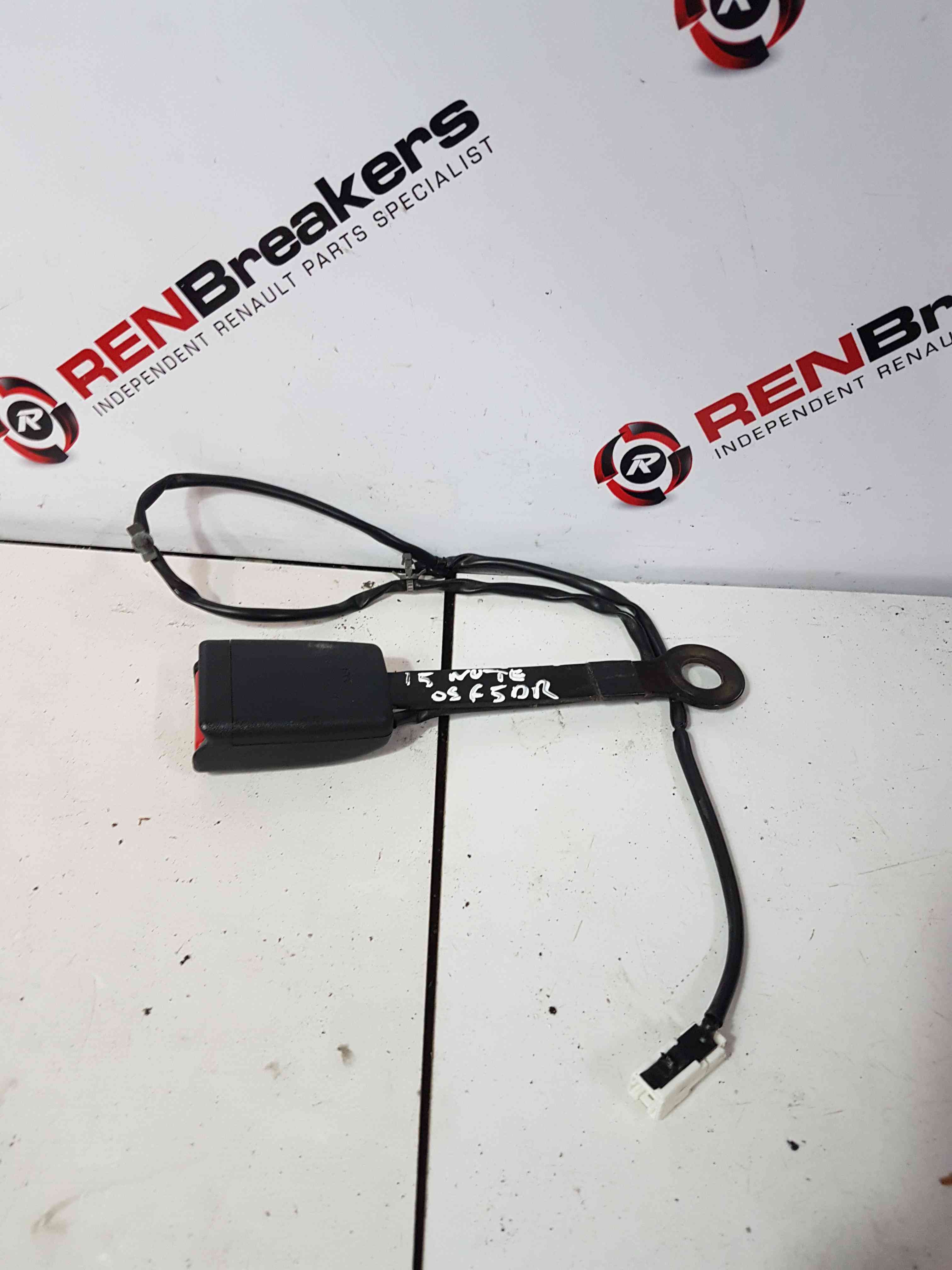 Thumb 8 Nissan Note E12 2013-2017 Drivers OSF Front Seat Belt Buckle Anchor Clip