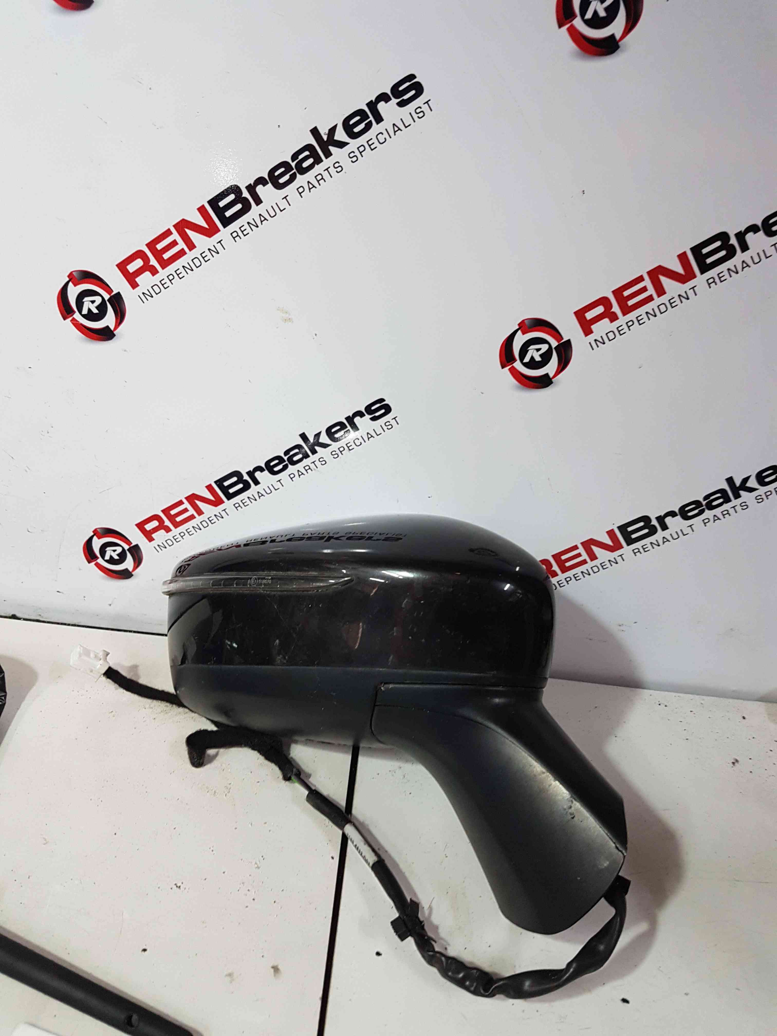 Thumb 4 Nissan Note E12 2013-2017 Drivers Os Wing Mirror Black Lc9x
