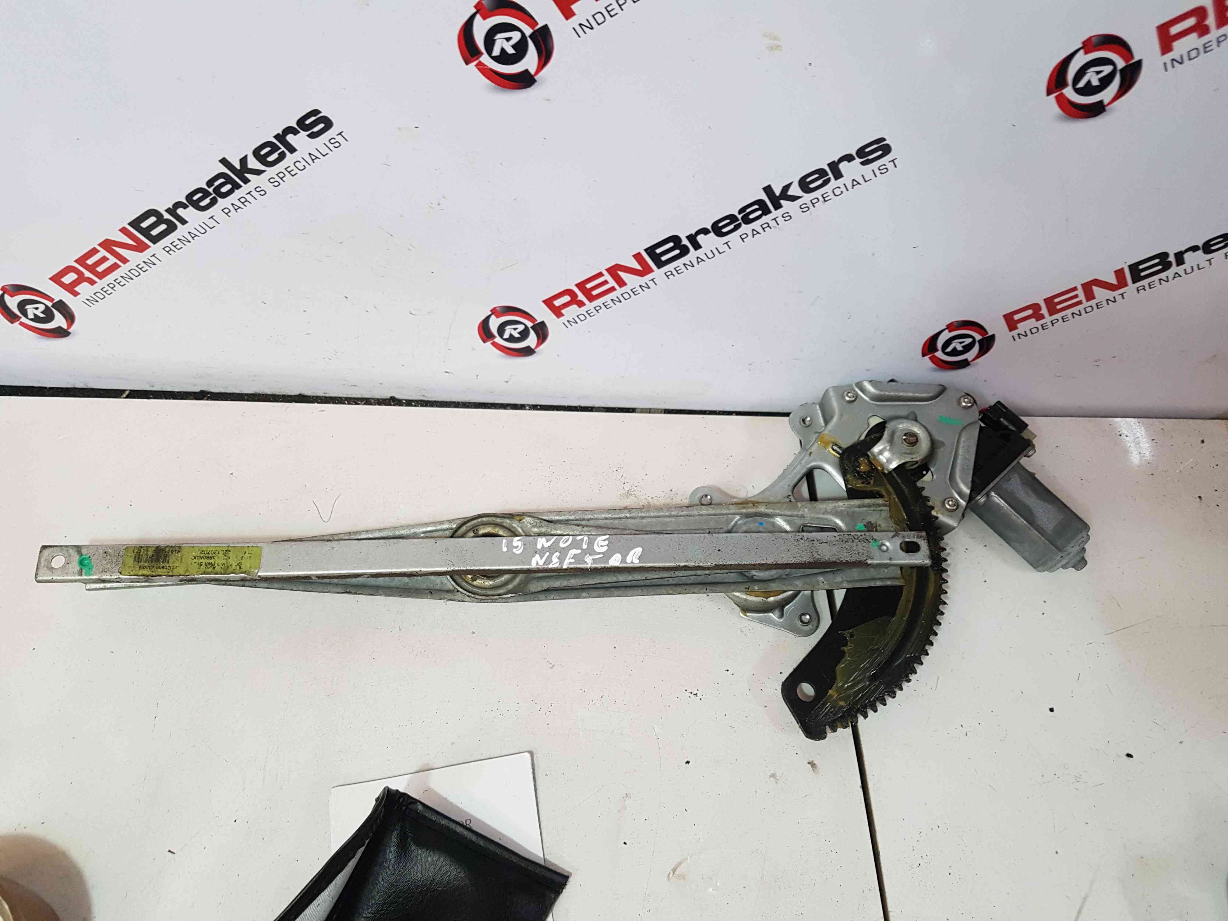 Thumb 6 Nissan Note E12 2013-2017 Passenger NSF Window Motor + Regulator  827311HB1A