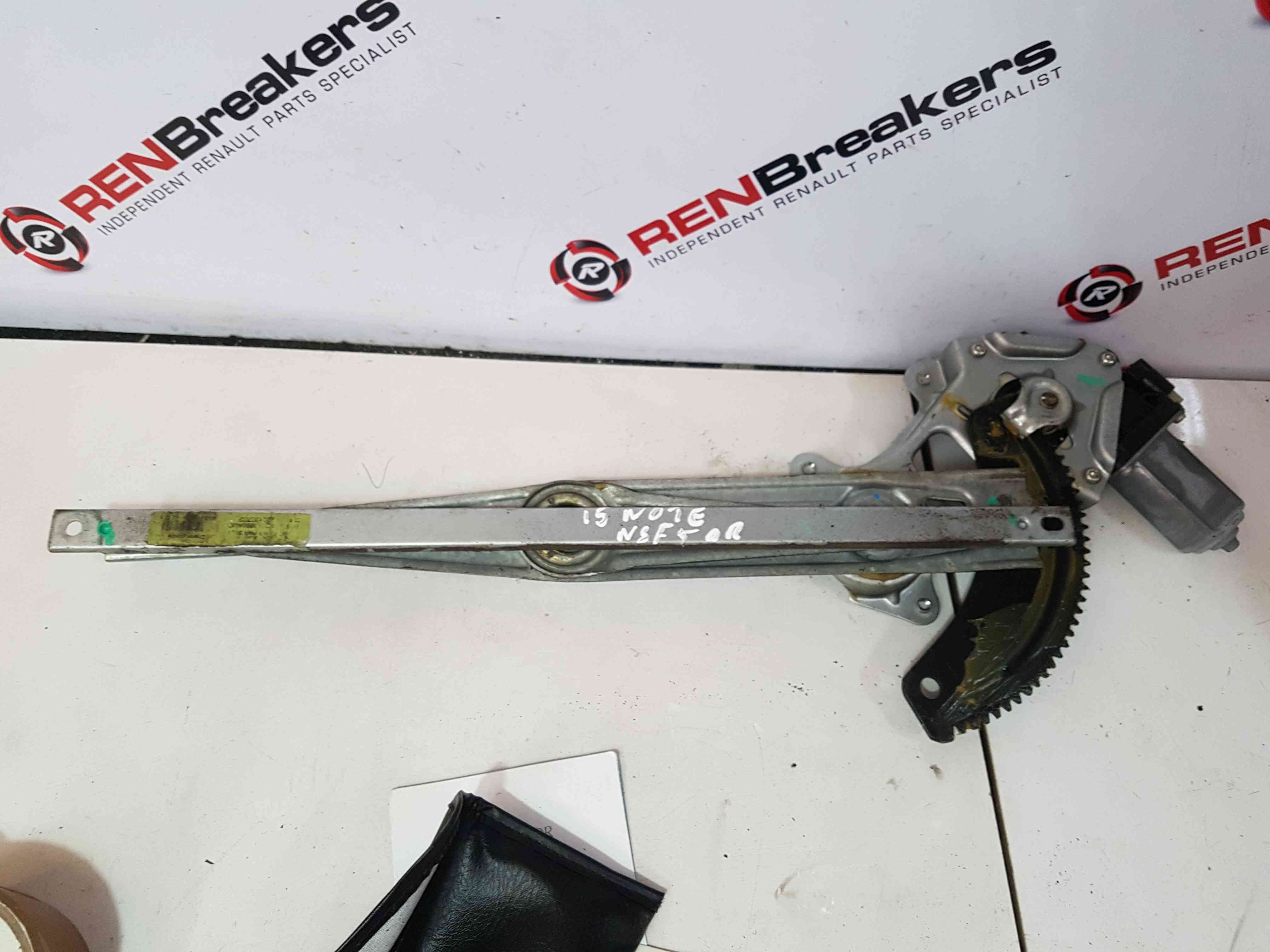 Thumb 9 Nissan Note E12 2013-2017 Passenger NSF Window Motor + Regulator  827311HB1A