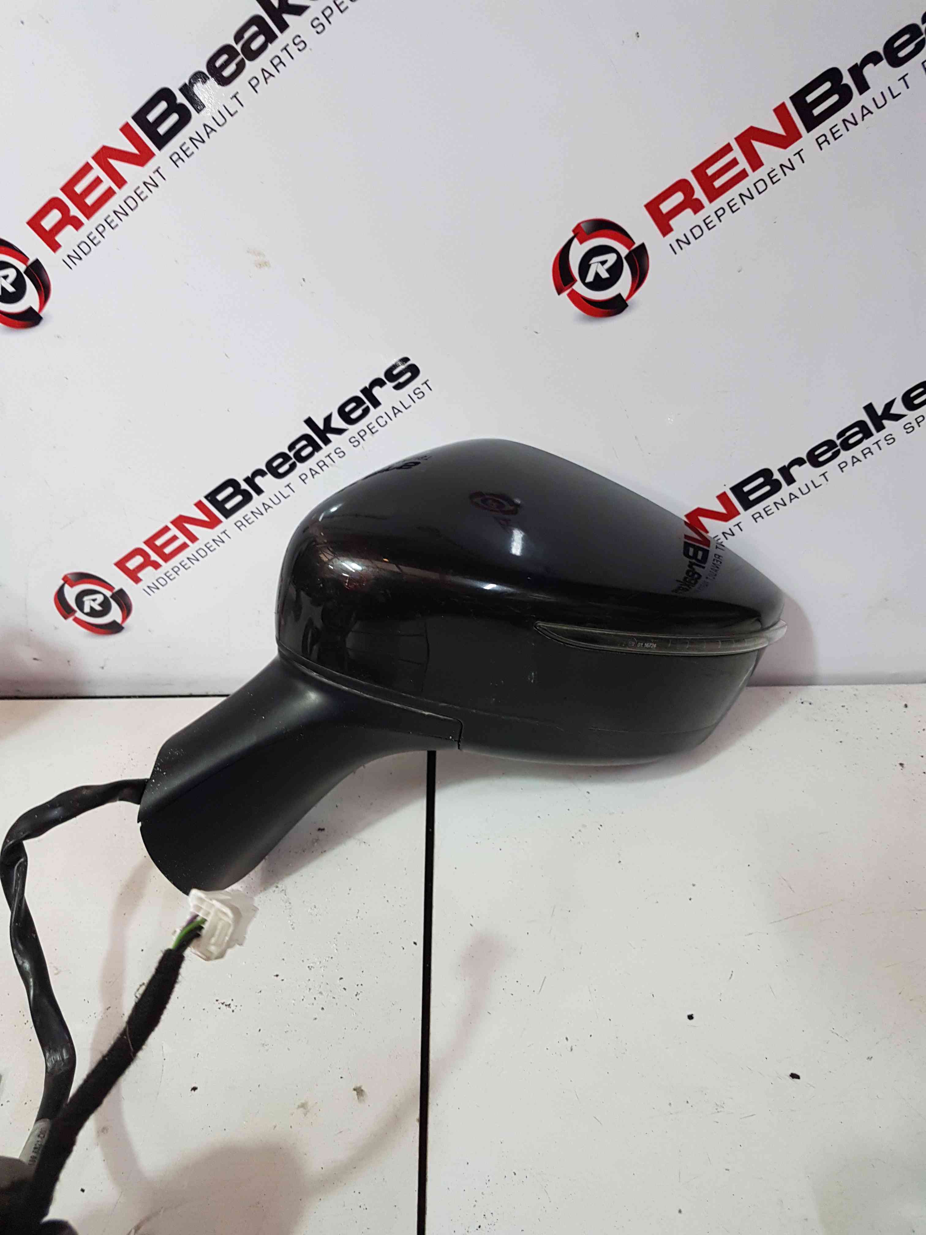 Thumb 3 Nissan Note E12 2013-2017 Passenger Ns Wing Mirror Black Lc9x