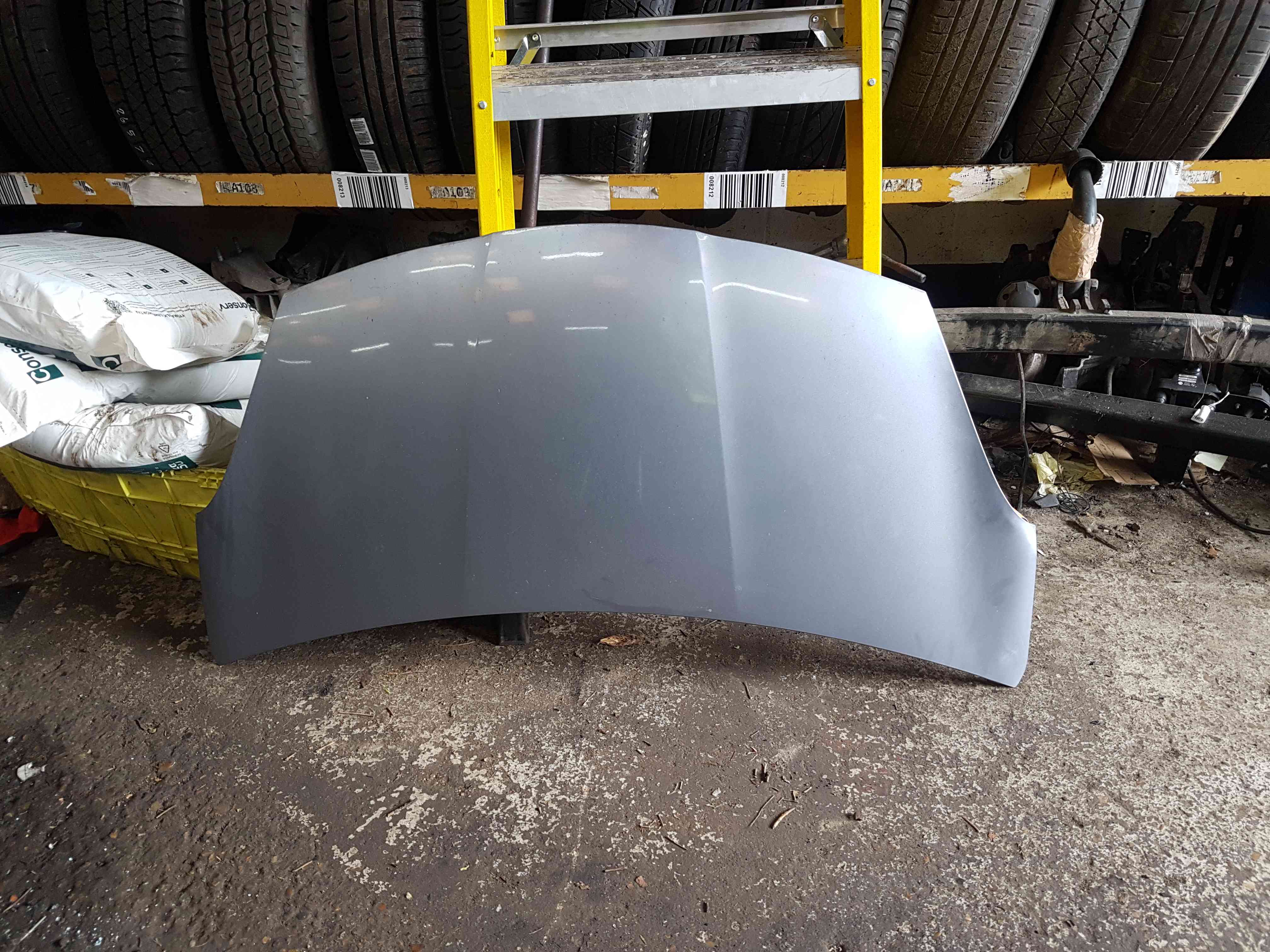Thumb 3 Nissan Pixo 2010-2017 Bonnet Grayish Blue Metallic ZLZ