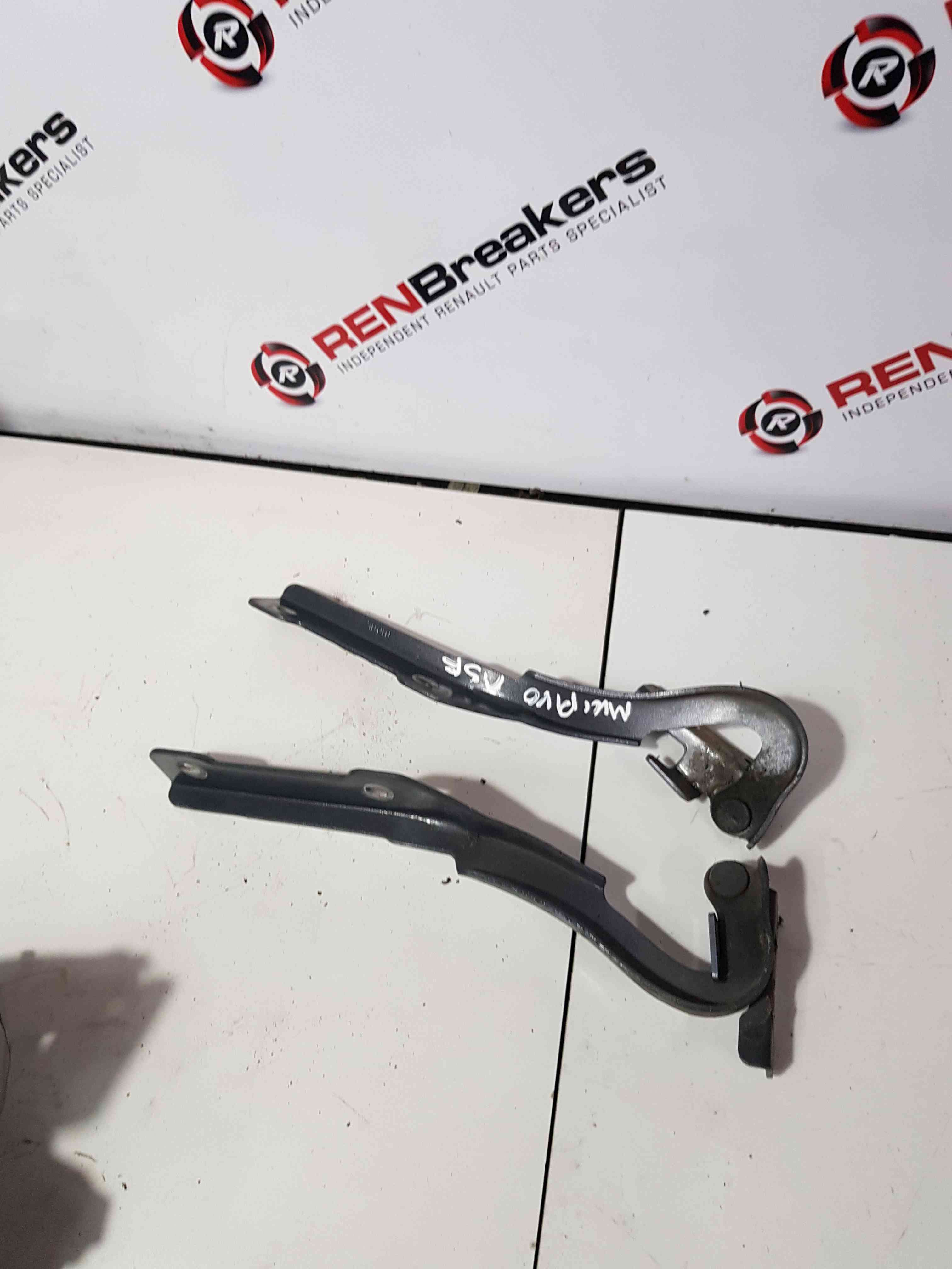 Thumb 3 Nissan Pixo 2010-2017 Bonnet Hinges Pair