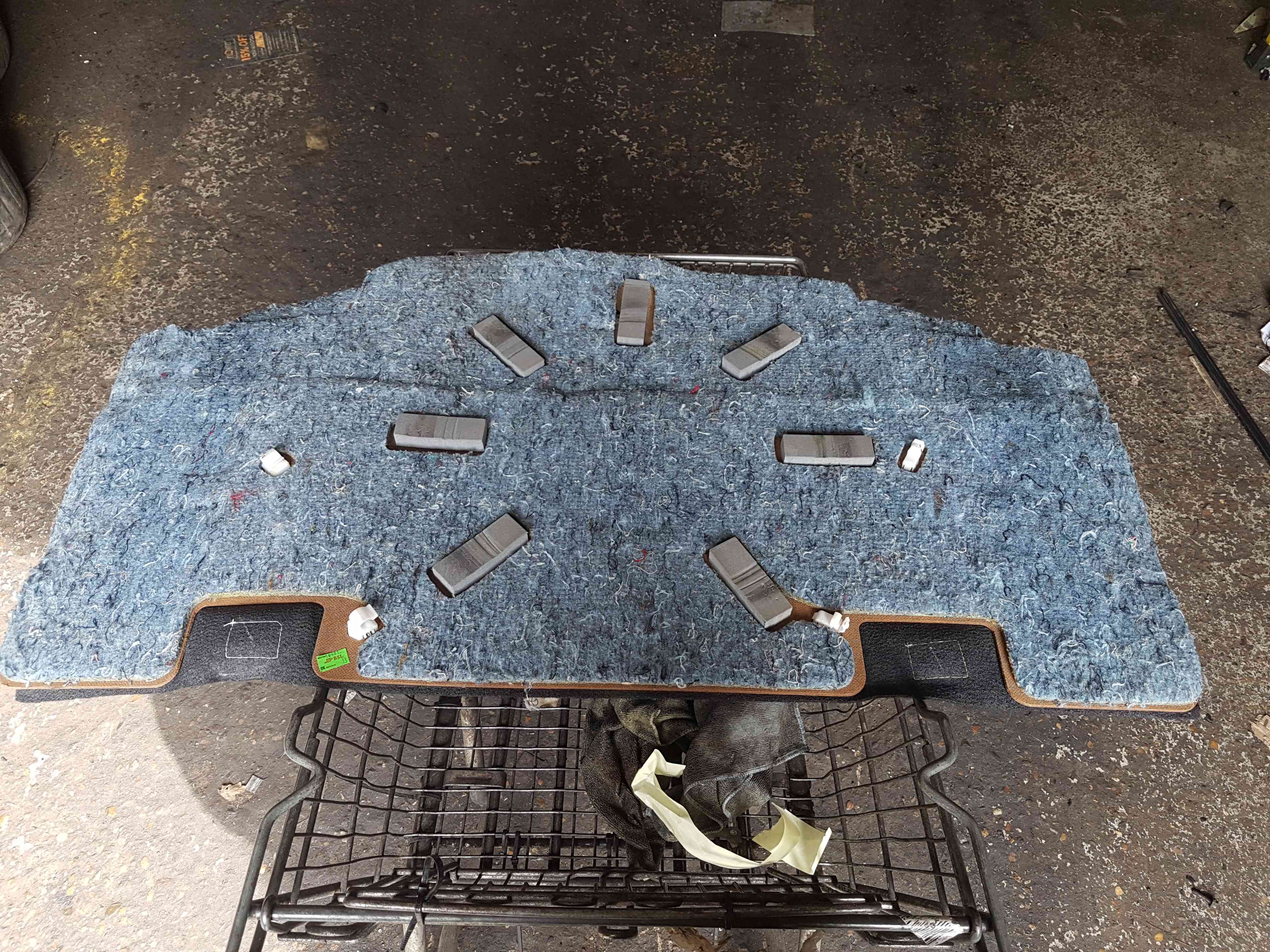 Thumb 6 Nissan Pixo 2010-2017 Boot Load Carpet Cover 8891068K0 Alto 