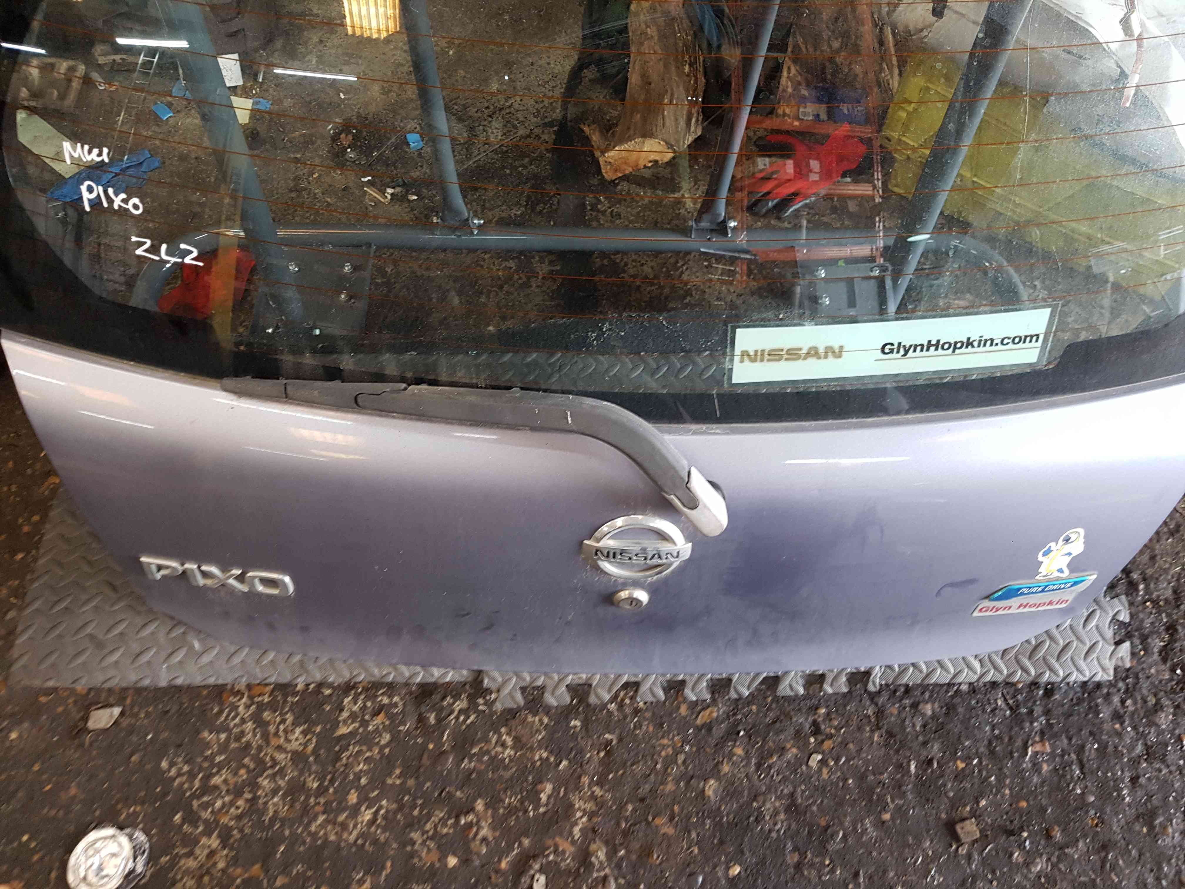Thumb 4 Nissan Pixo 2010-2017 Boott Grayish Blue Metallic ZLZ