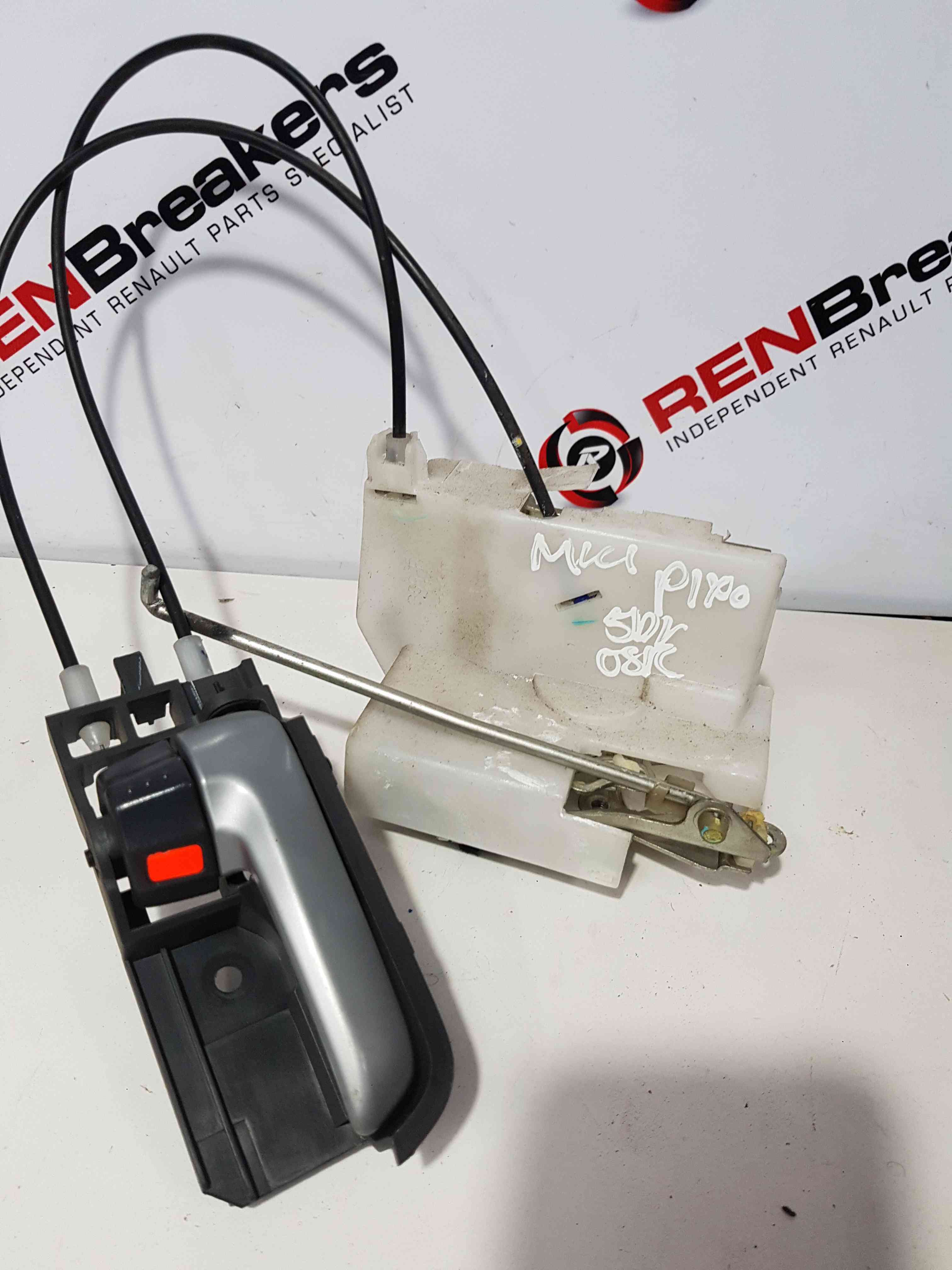 Thumb 3 Nissan Pixo 2010-2017 Drivers OSR Rear Door Lock Mechanism
