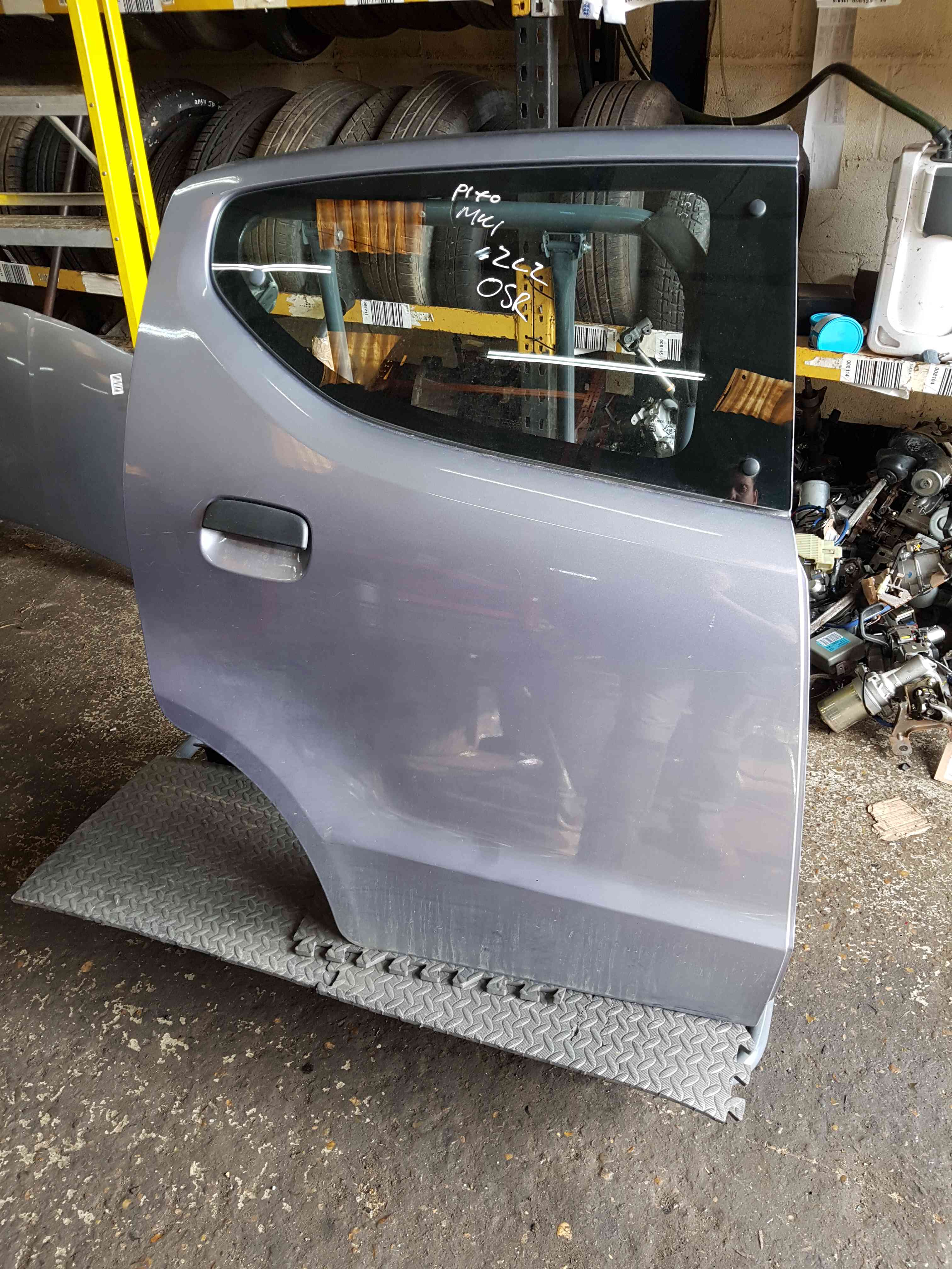 Thumb 3 Nissan Pixo 2010-2017 Drivers OSR Rear Door Purple ZLZ