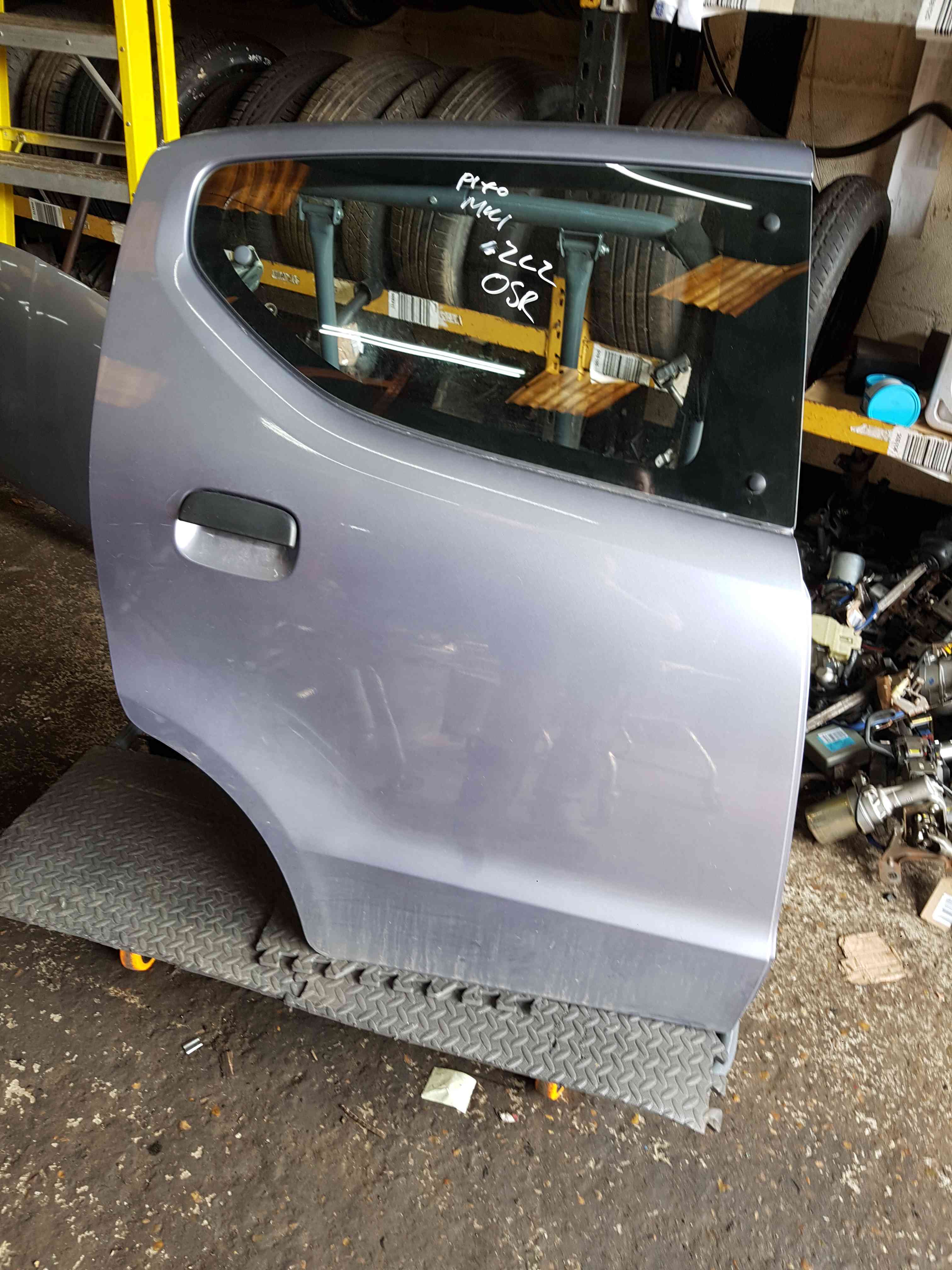 Thumb 10 Nissan Pixo 2010-2017 Drivers OSR Rear Door Purple ZLZ