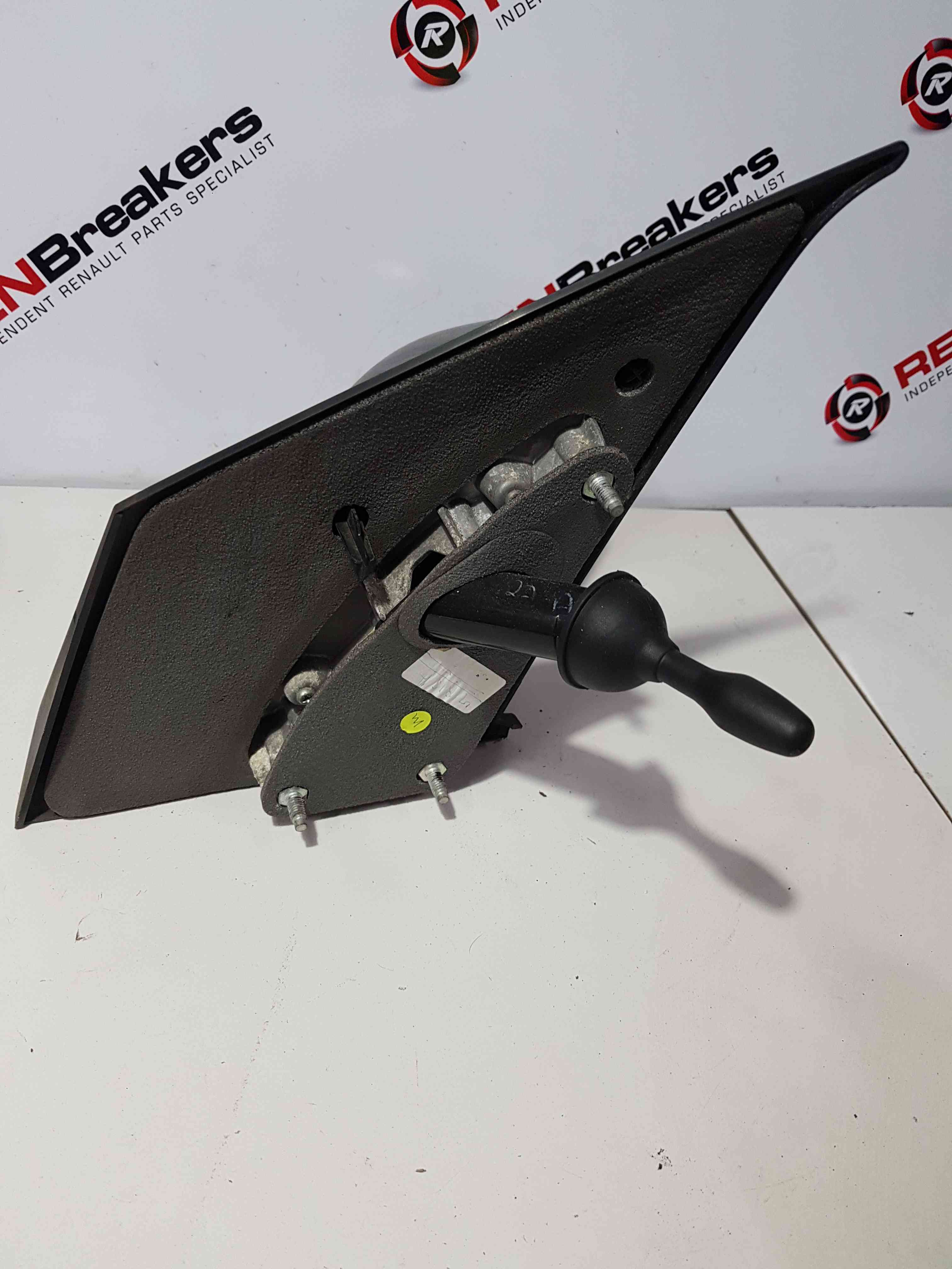 Thumb 4 Nissan Pixo 2010-2017 Drivers Os Wing Mirror Plain Black Manual
