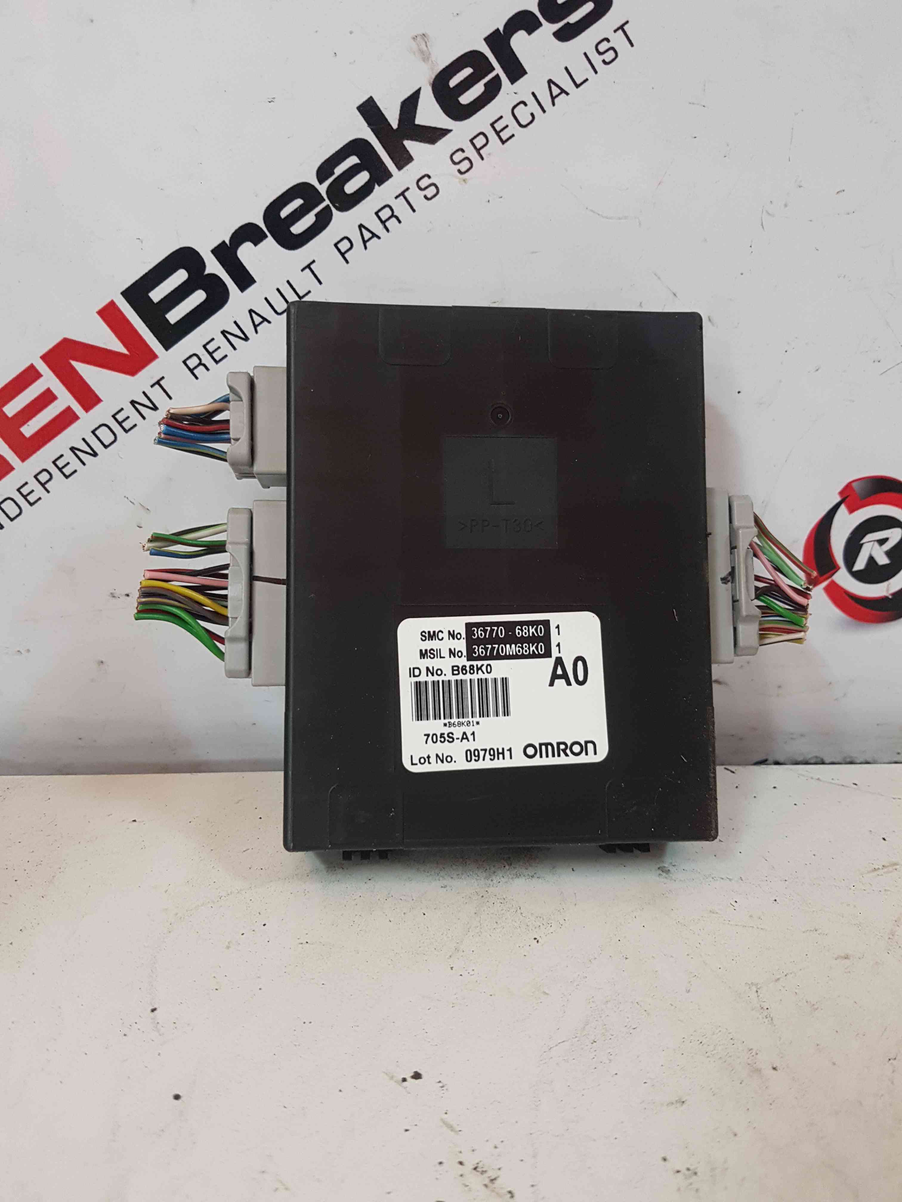 Thumb 3 Nissan Pixo 2010-2017 ECU Body Computer 36770M68k0 3677068K0 36770M68K0