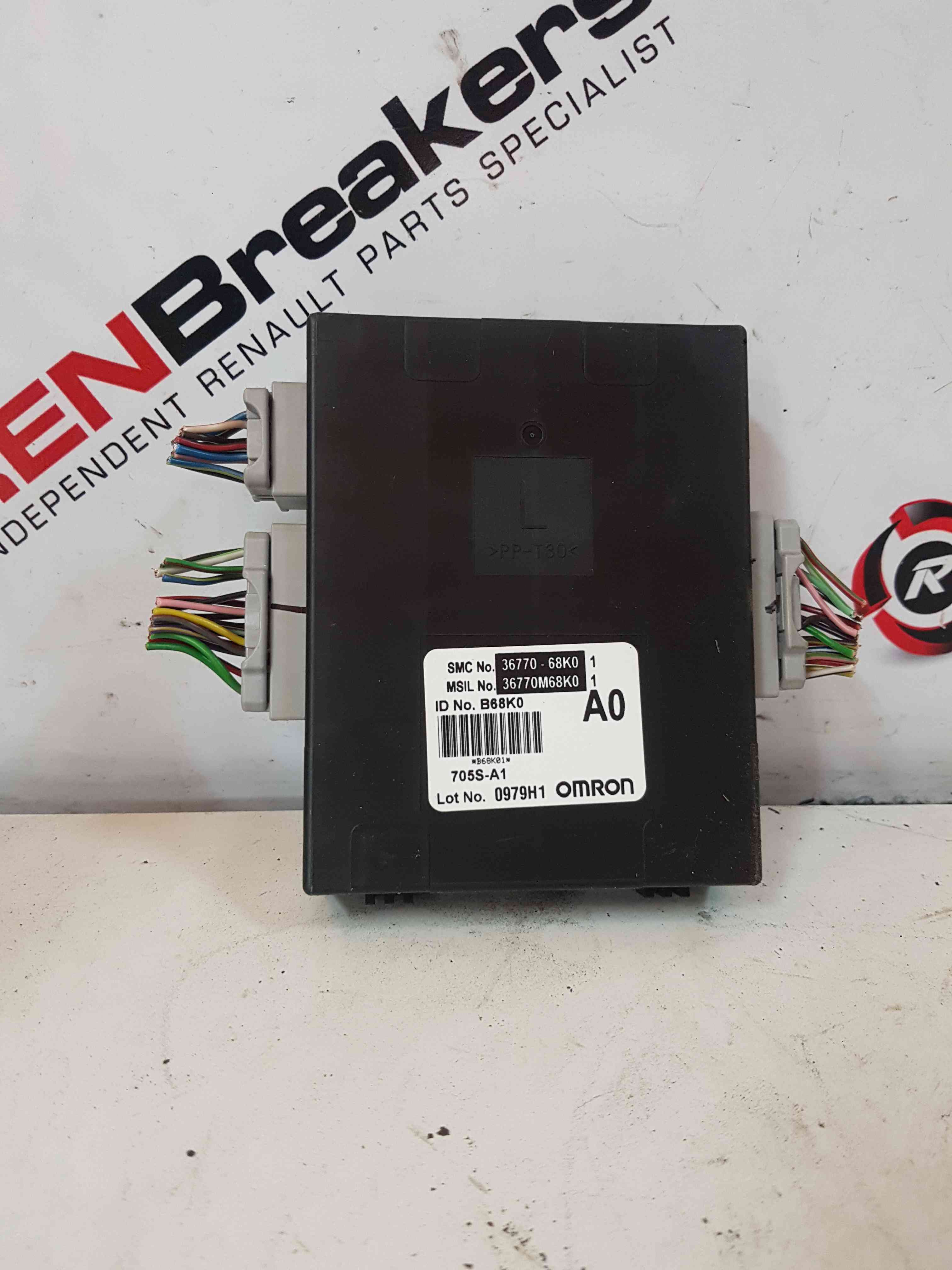 Thumb 4 Nissan Pixo 2010-2017 ECU Body Computer 36770M68k0 3677068K0 36770M68K0