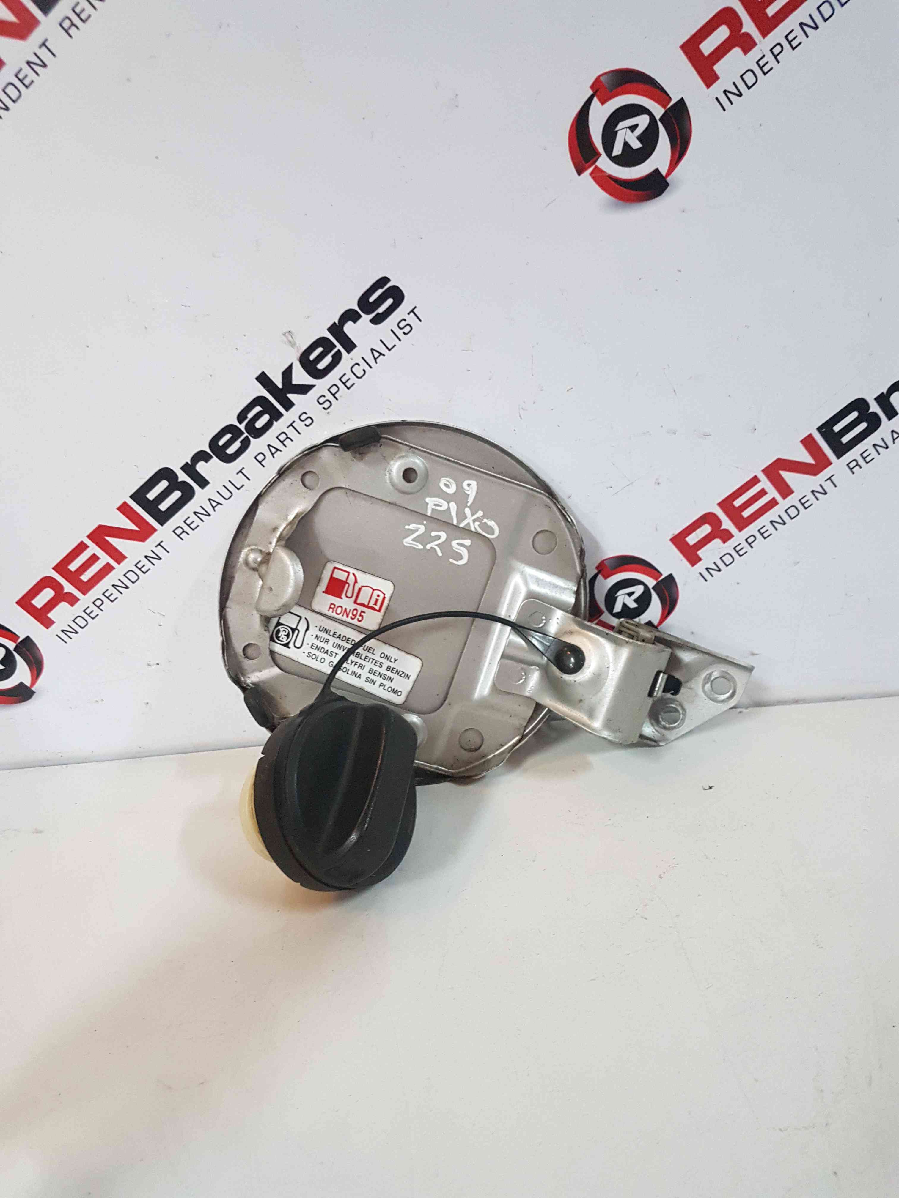Thumb 5 Nissan Pixo 2010-2017 Fuel Flap Hinge Silver ZS2 