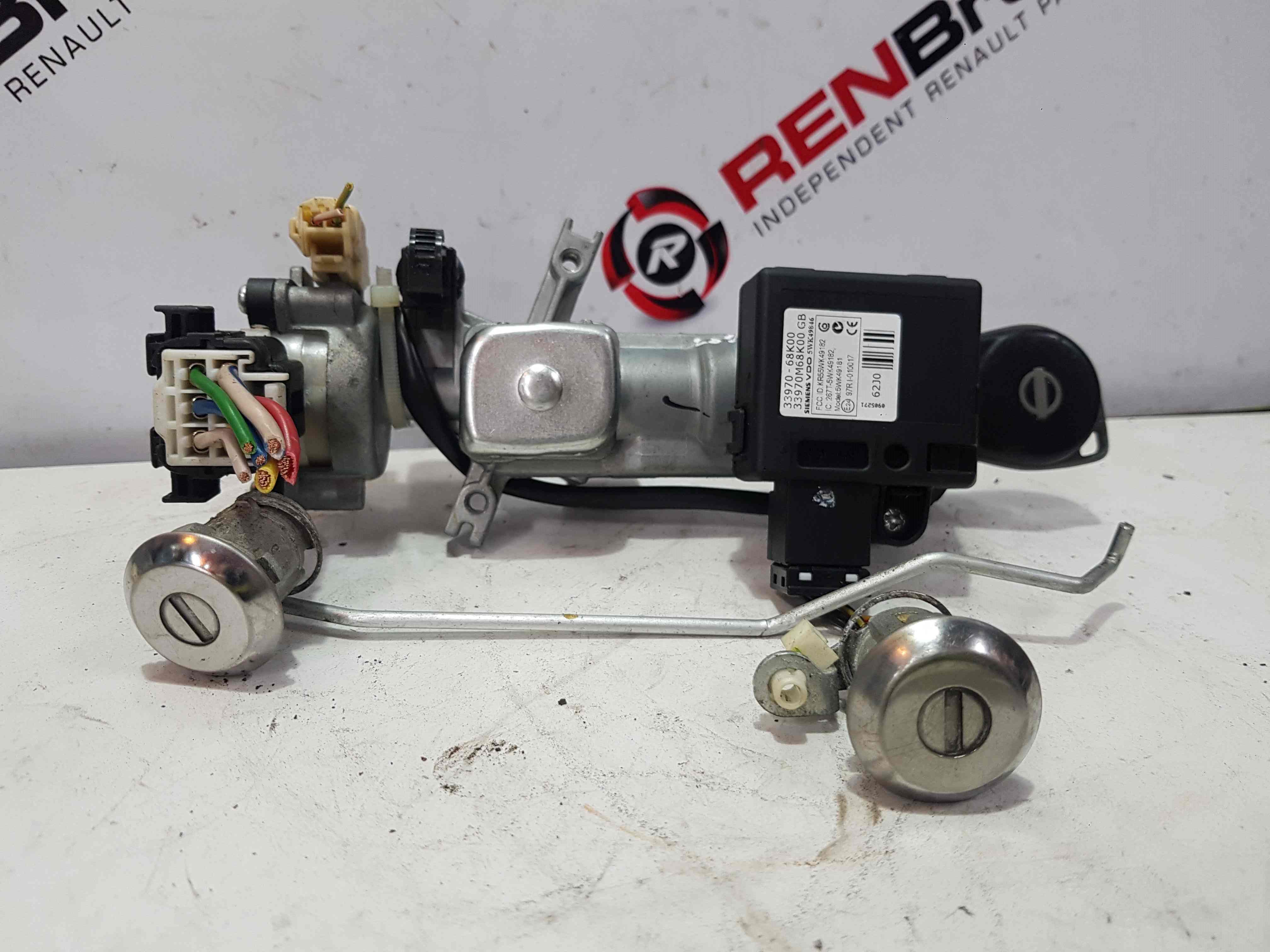 Thumb 2 Nissan Pixo 2010-2017 Ignition Barrel + KEY 2 Door locks