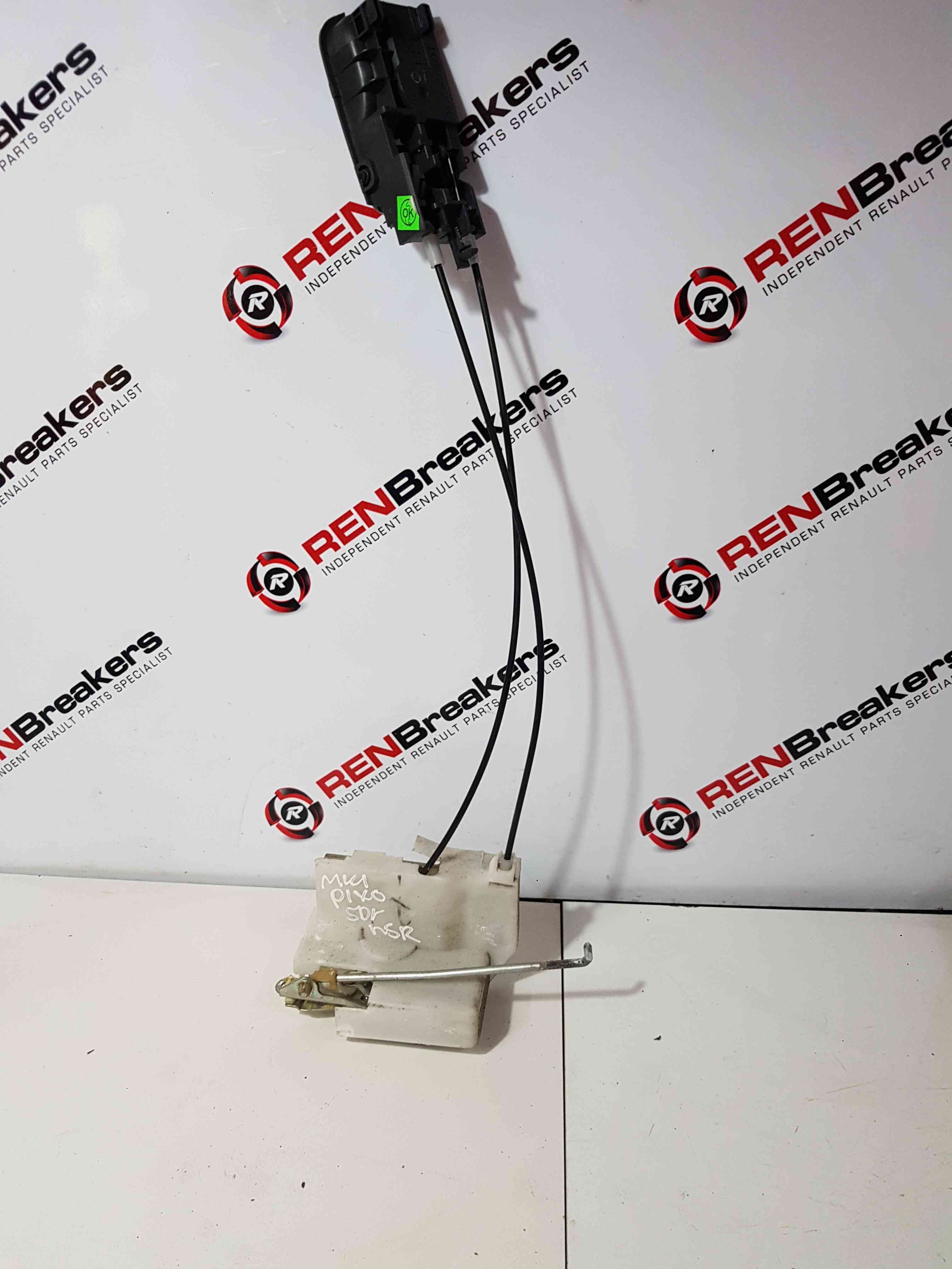 Thumb 2 Nissan Pixo 2010-2017 Passenger NSR Rear Door Lock 5Dr