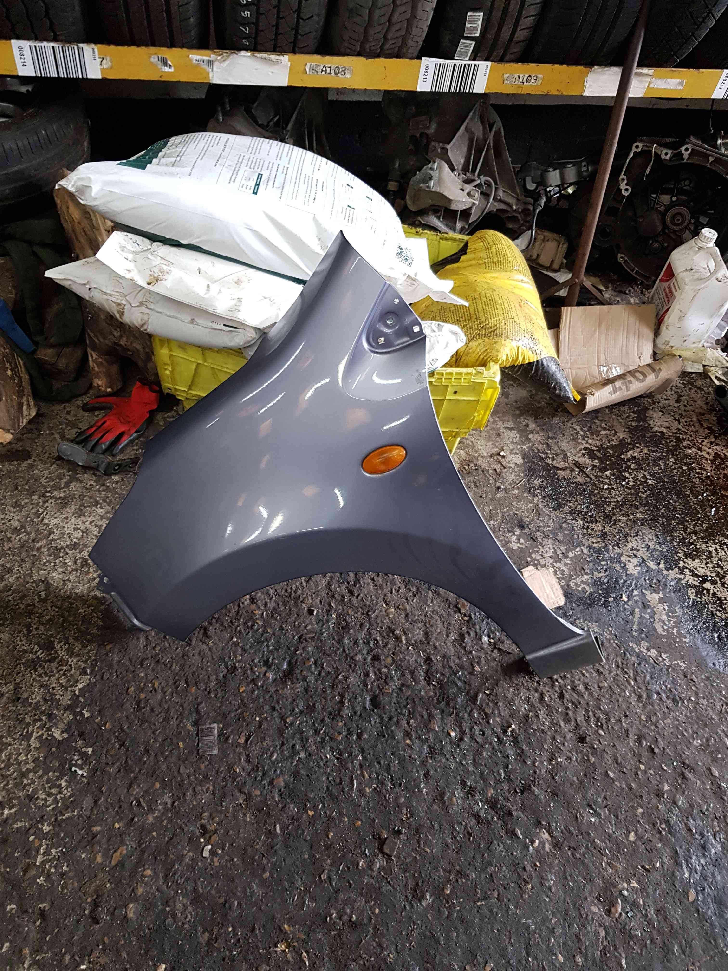 Thumb 5 Nissan Pixo 2010-2017 Passenger Ns Wing Grayish Blue Metallic ZLZ