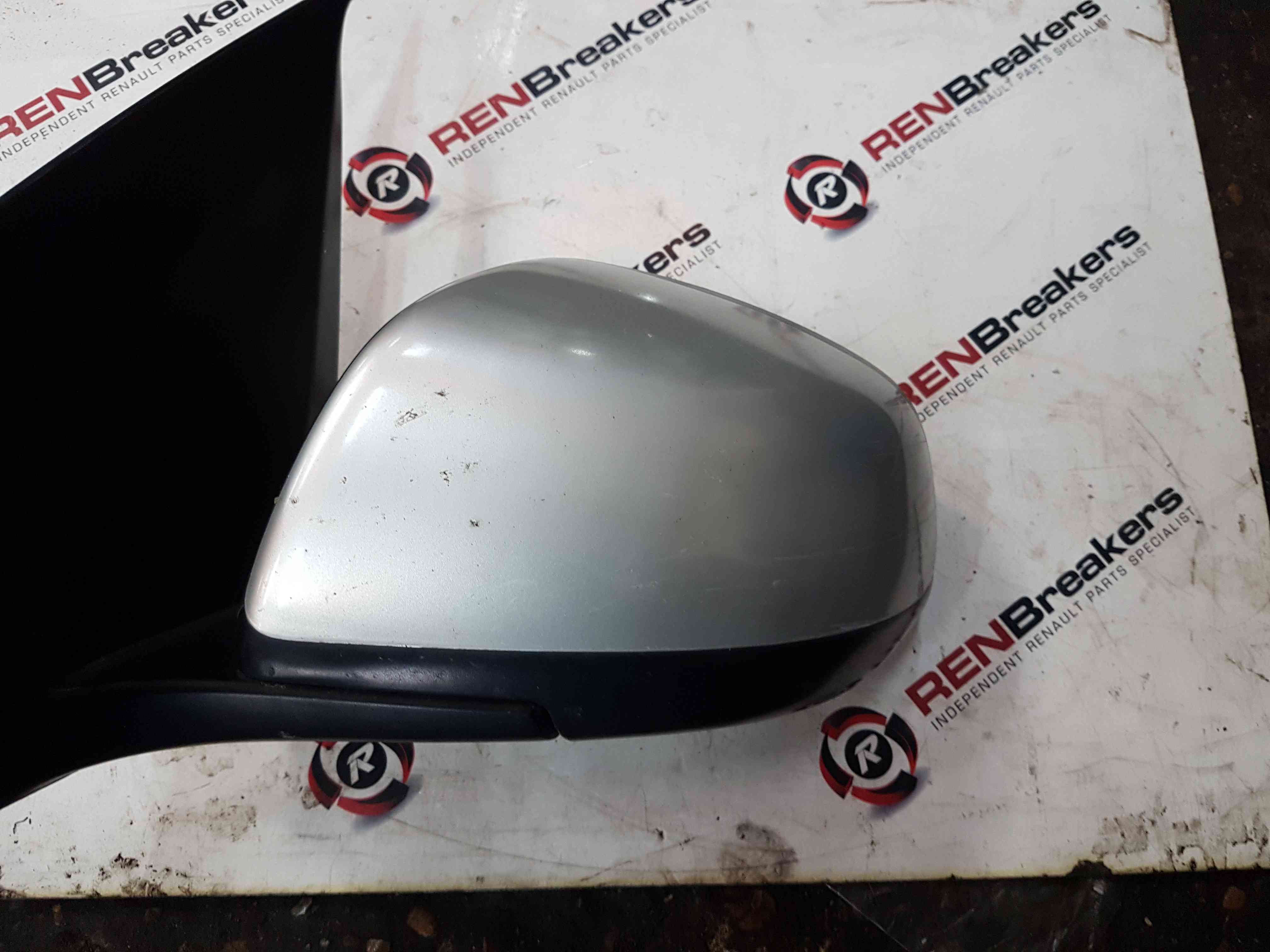 Thumb 3 Nissan Pixo 2010-2017 Passenger Ns Wing Mirror Silver ZS2 Manual
