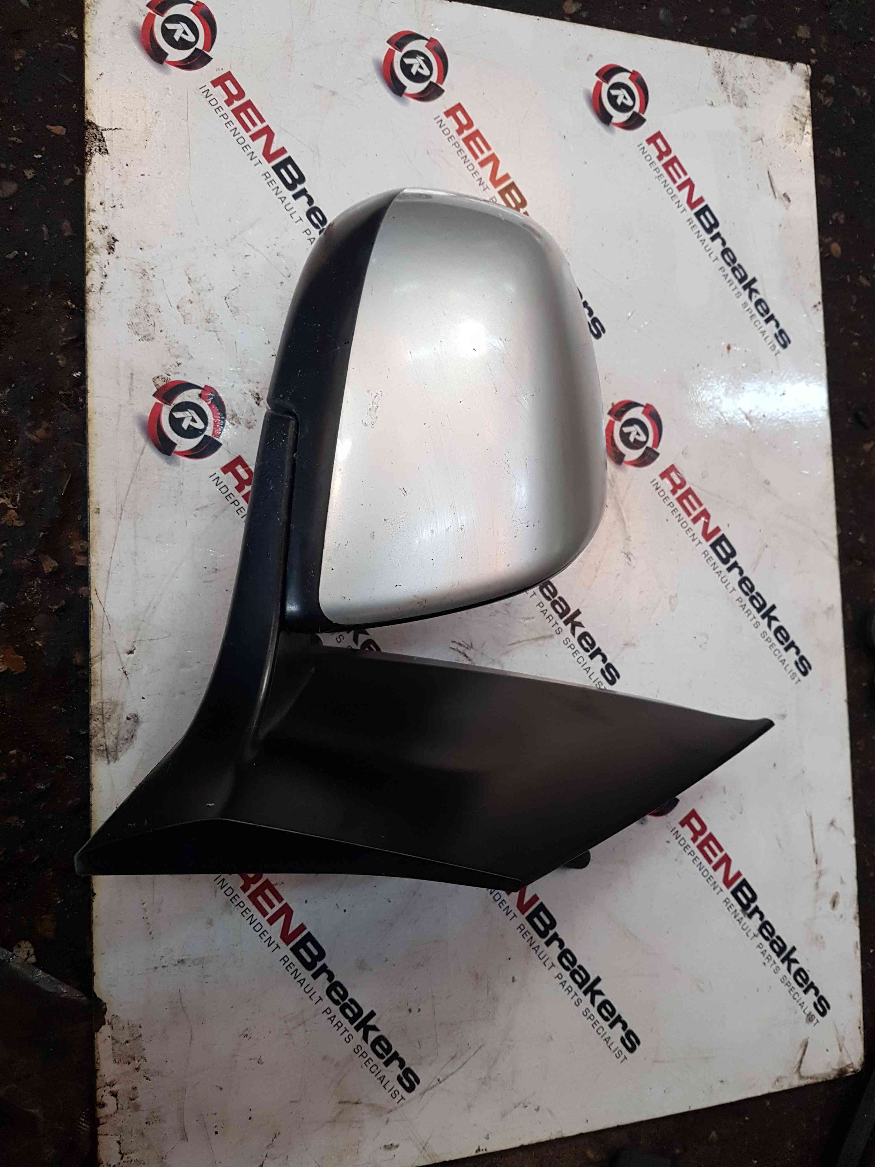 Thumb 3 Nissan Pixo 2010-2017 Drivers Os Wing Mirror Silver ZS2 Manual